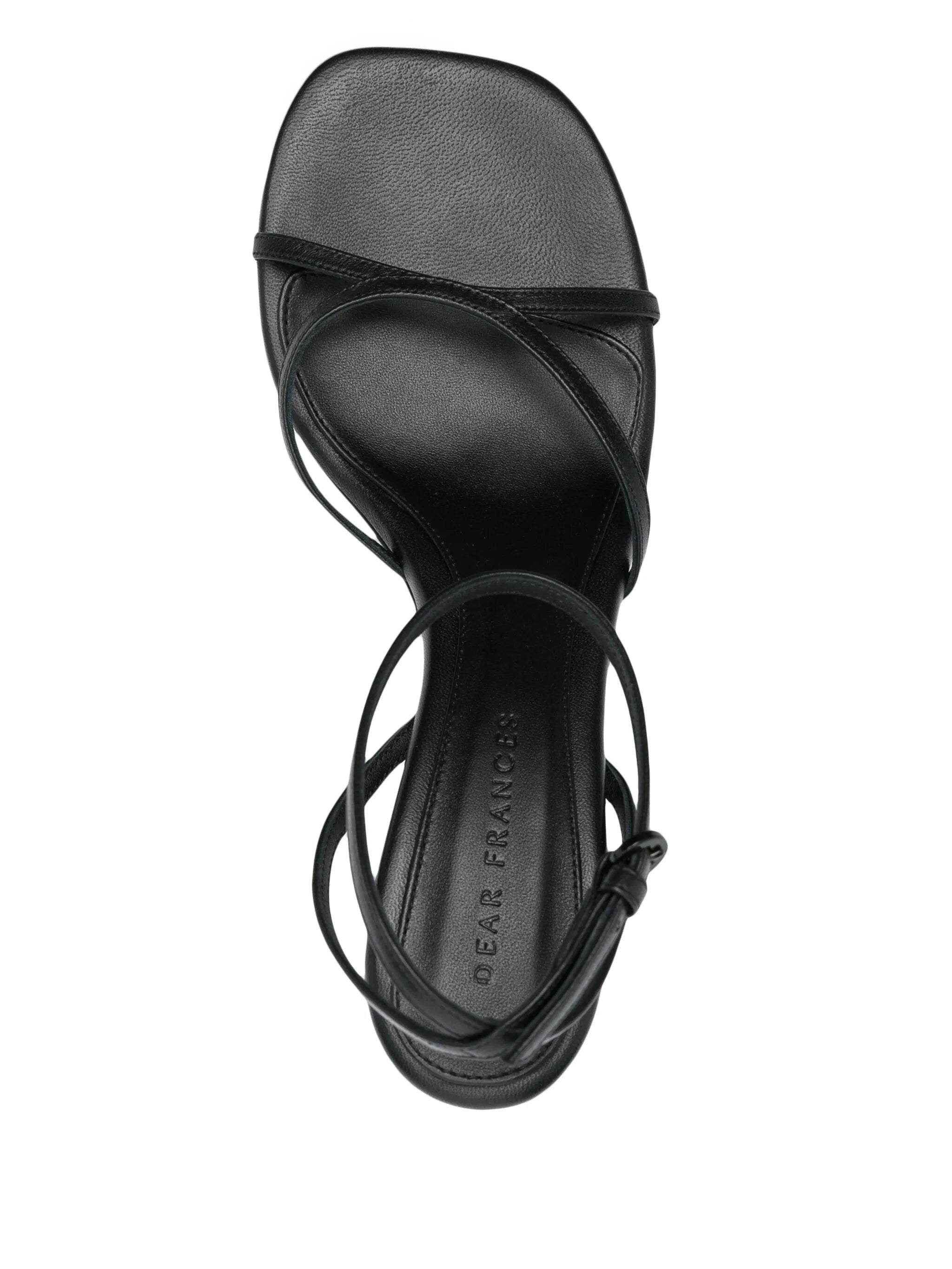 Criss leather heeled sandals