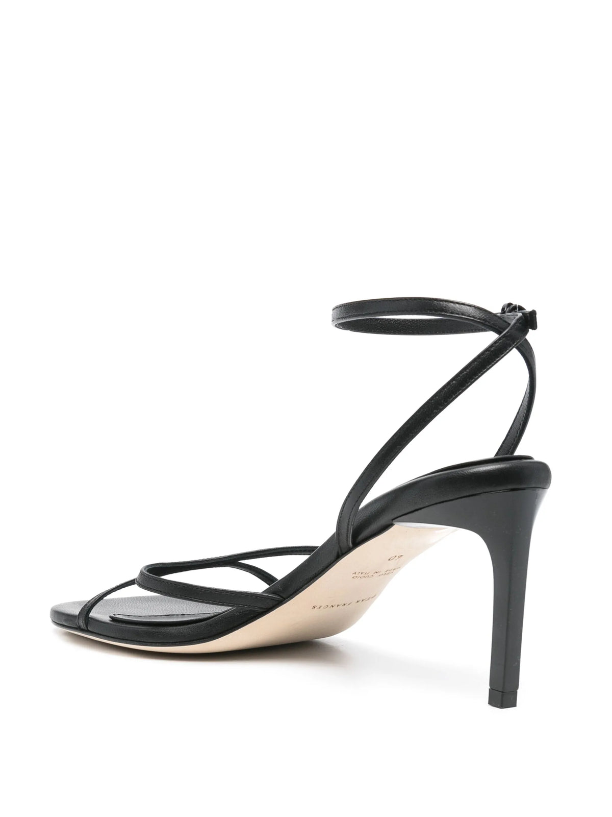 Criss leather heeled sandals