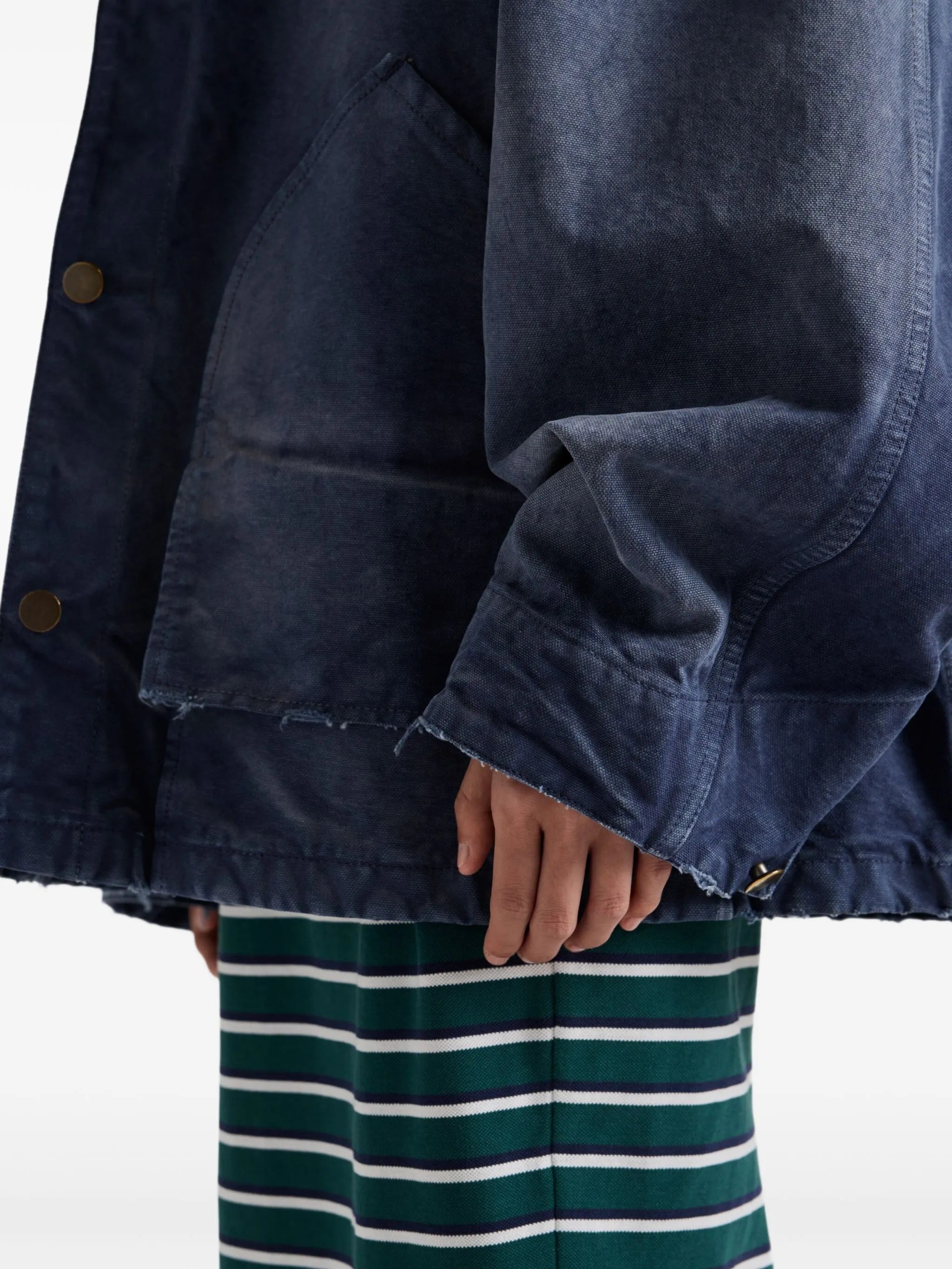 washed canvas jacket