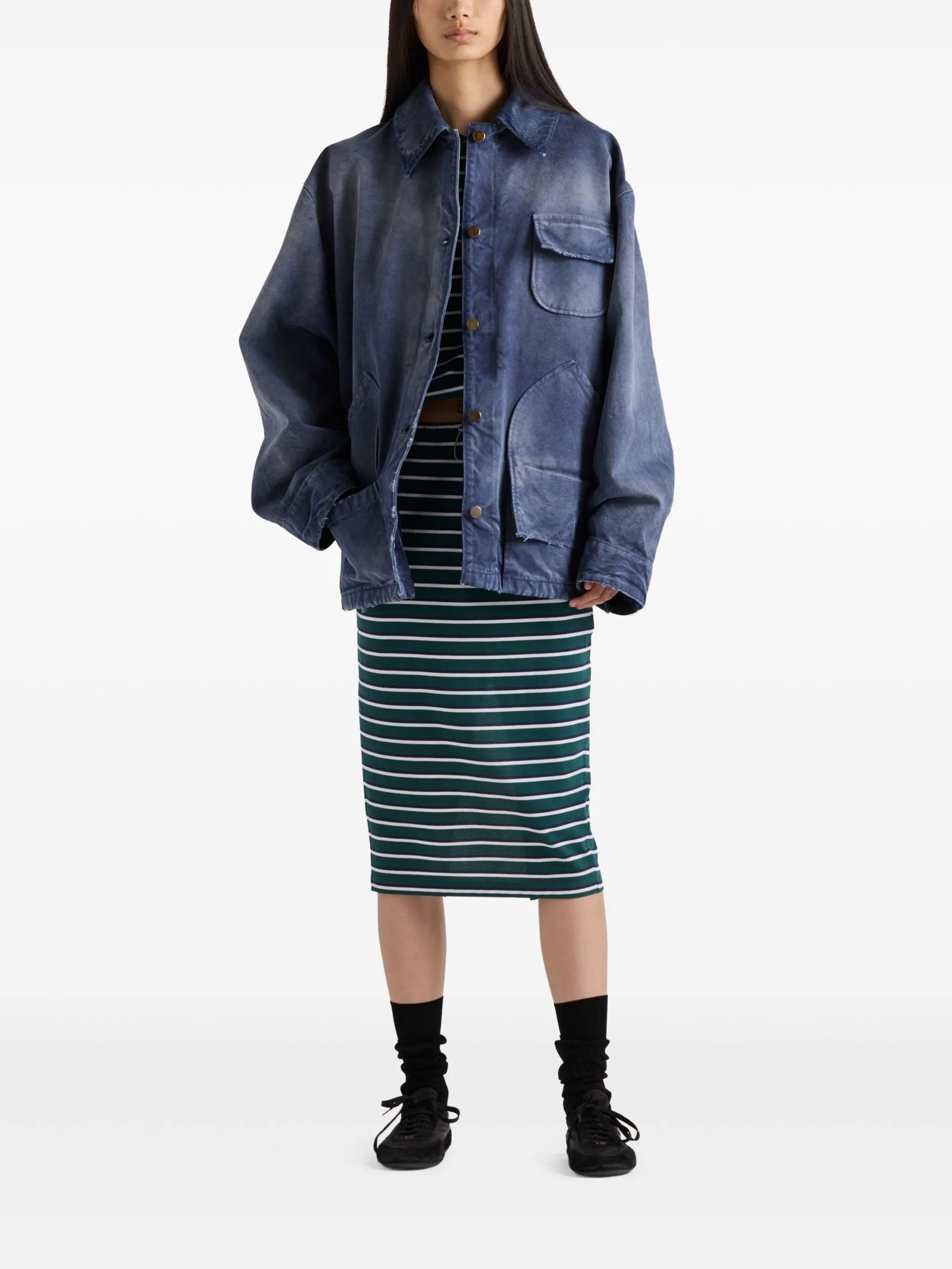 washed canvas jacket