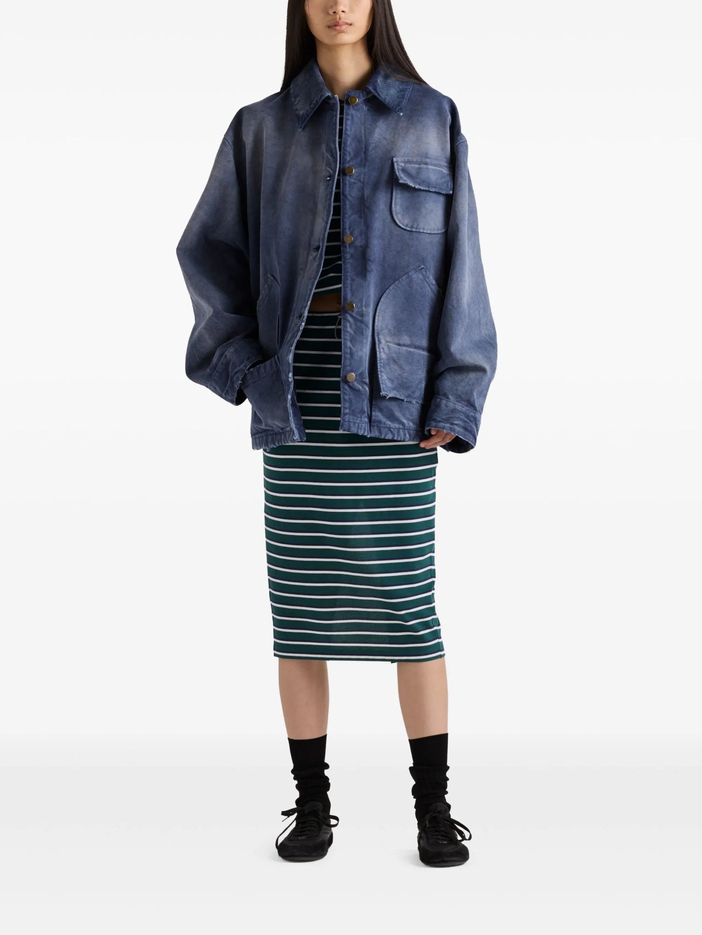 washed canvas jacket