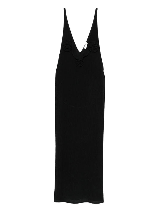 V-neck maxi dress