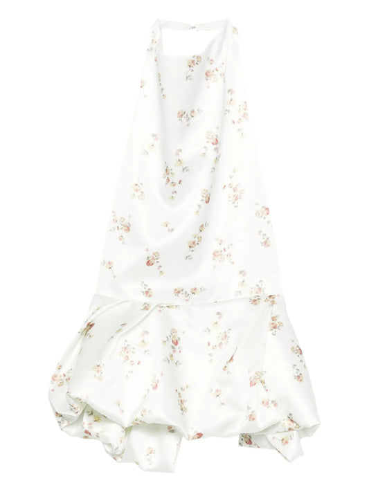 floral-print blouse