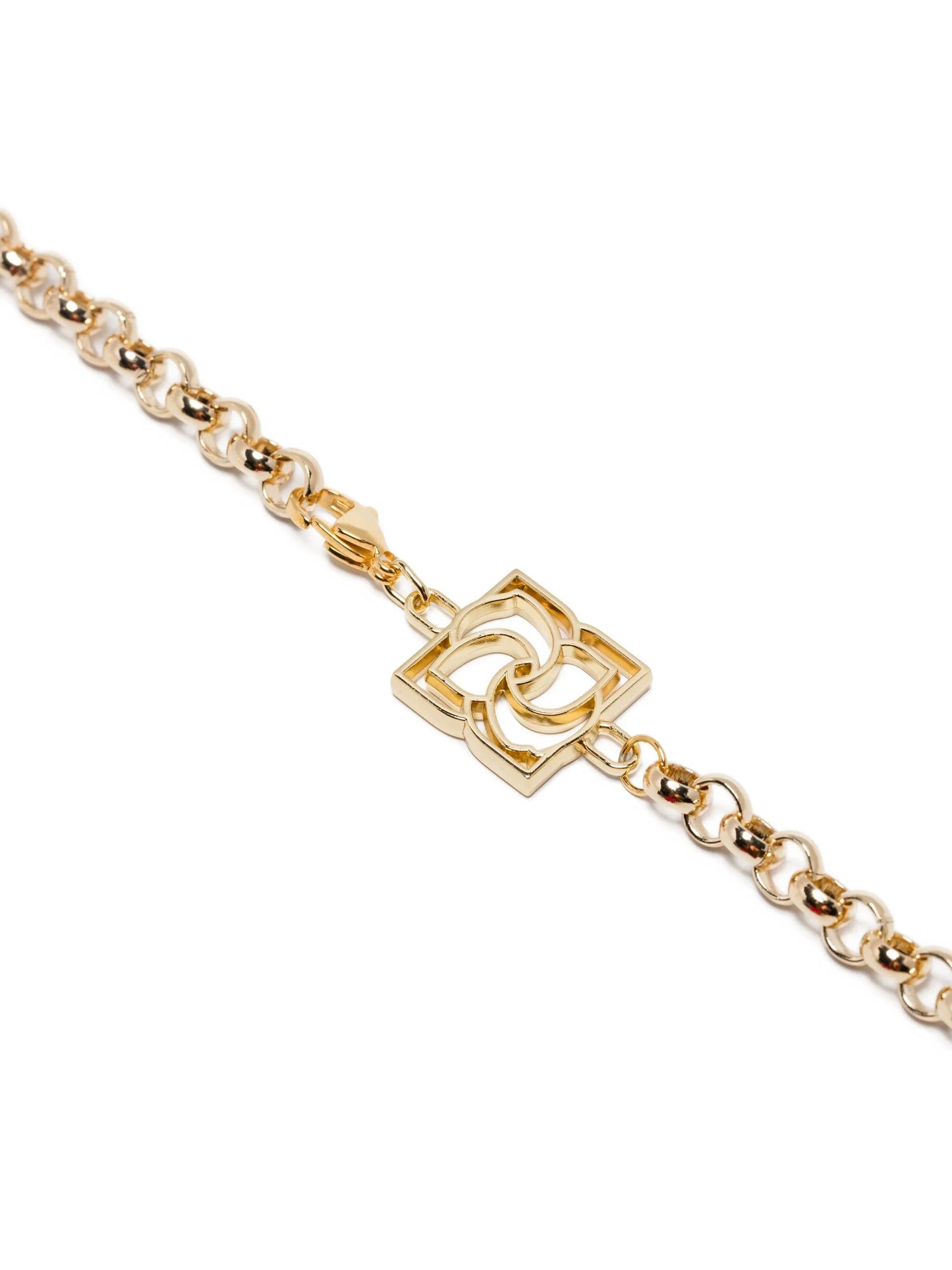 crochet-rose chain necklace