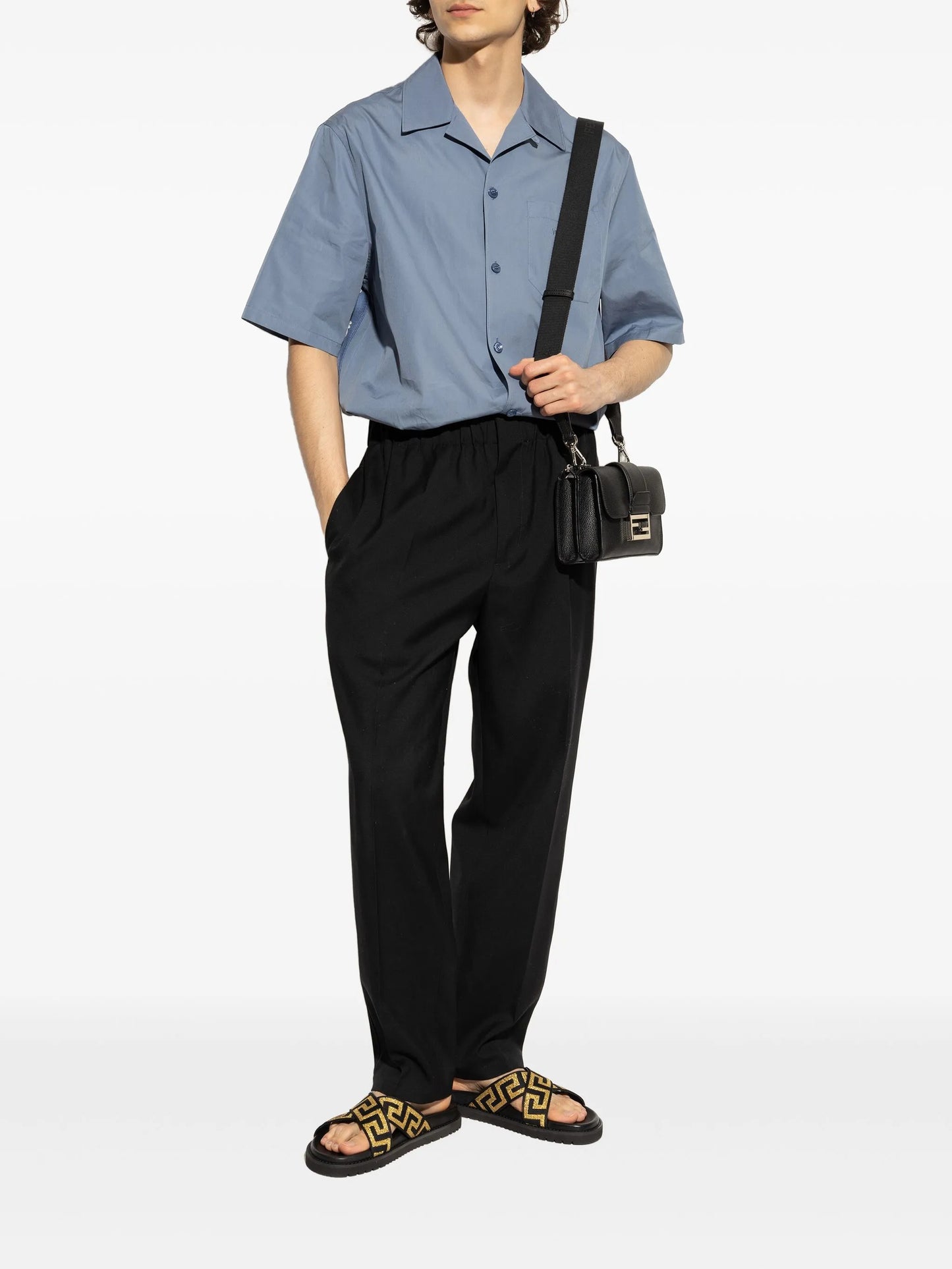 Greca-embellished slides