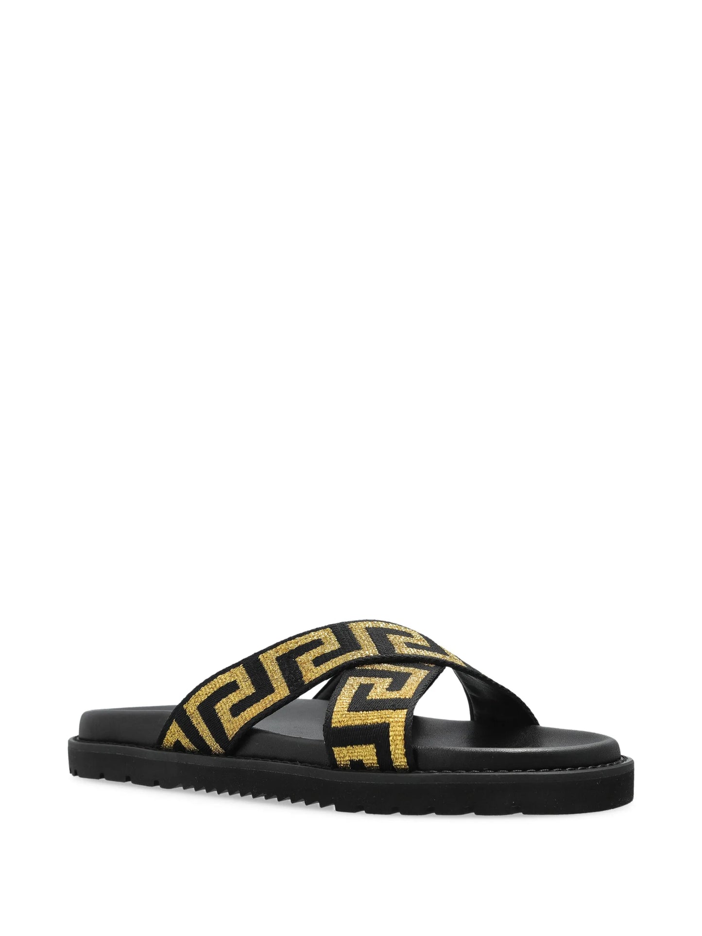 Greca-embellished slides