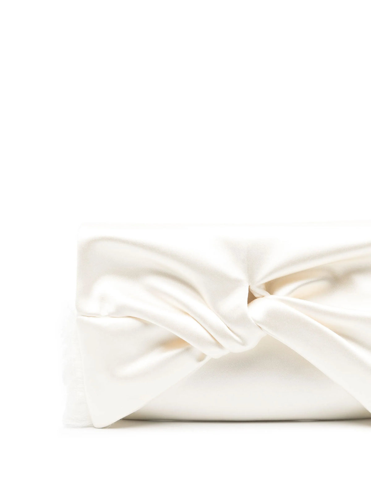 Bow clutch bag