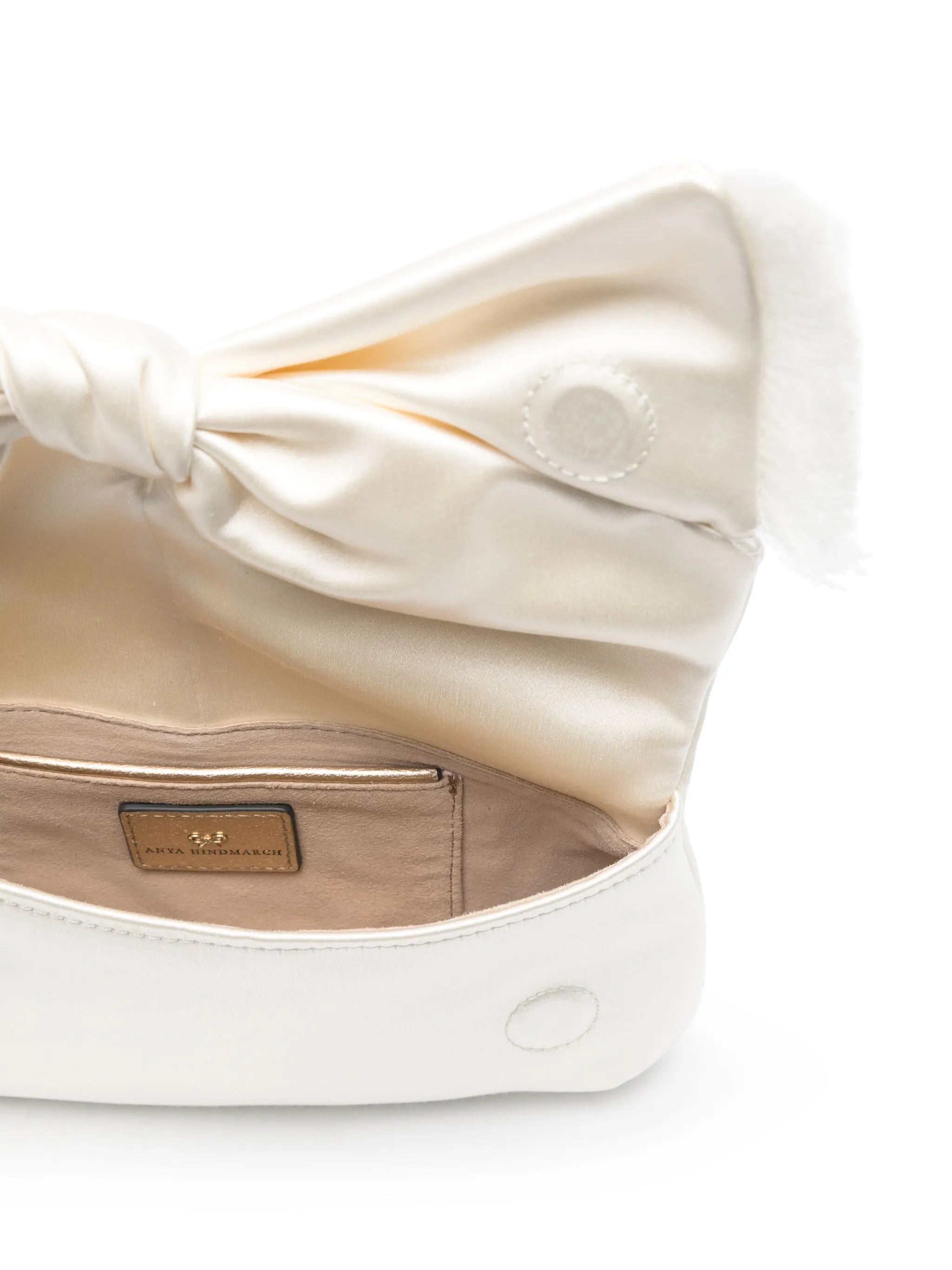 Bow clutch bag