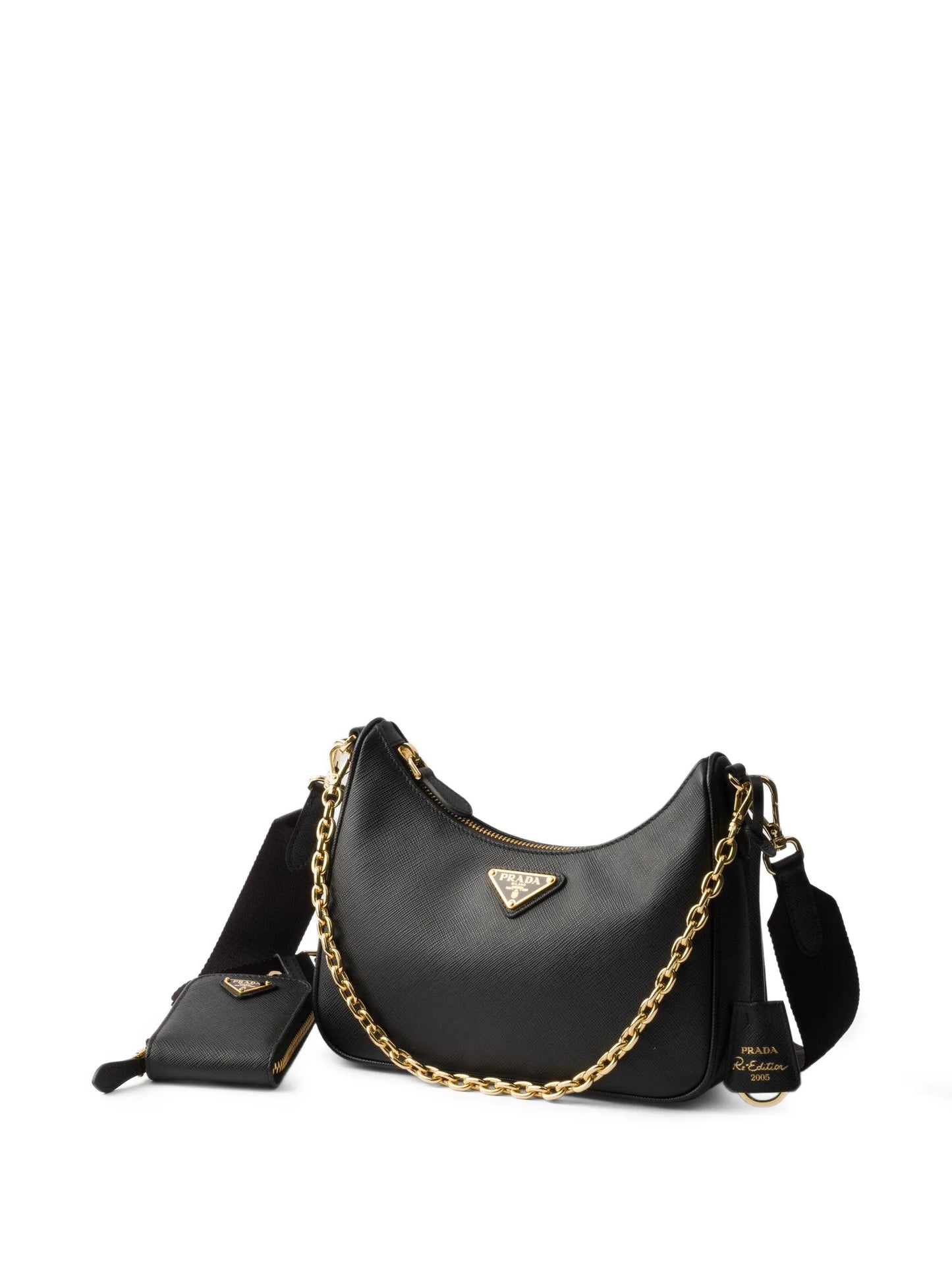 Re-Edition 2005 Saffiano leather shoulder bag
