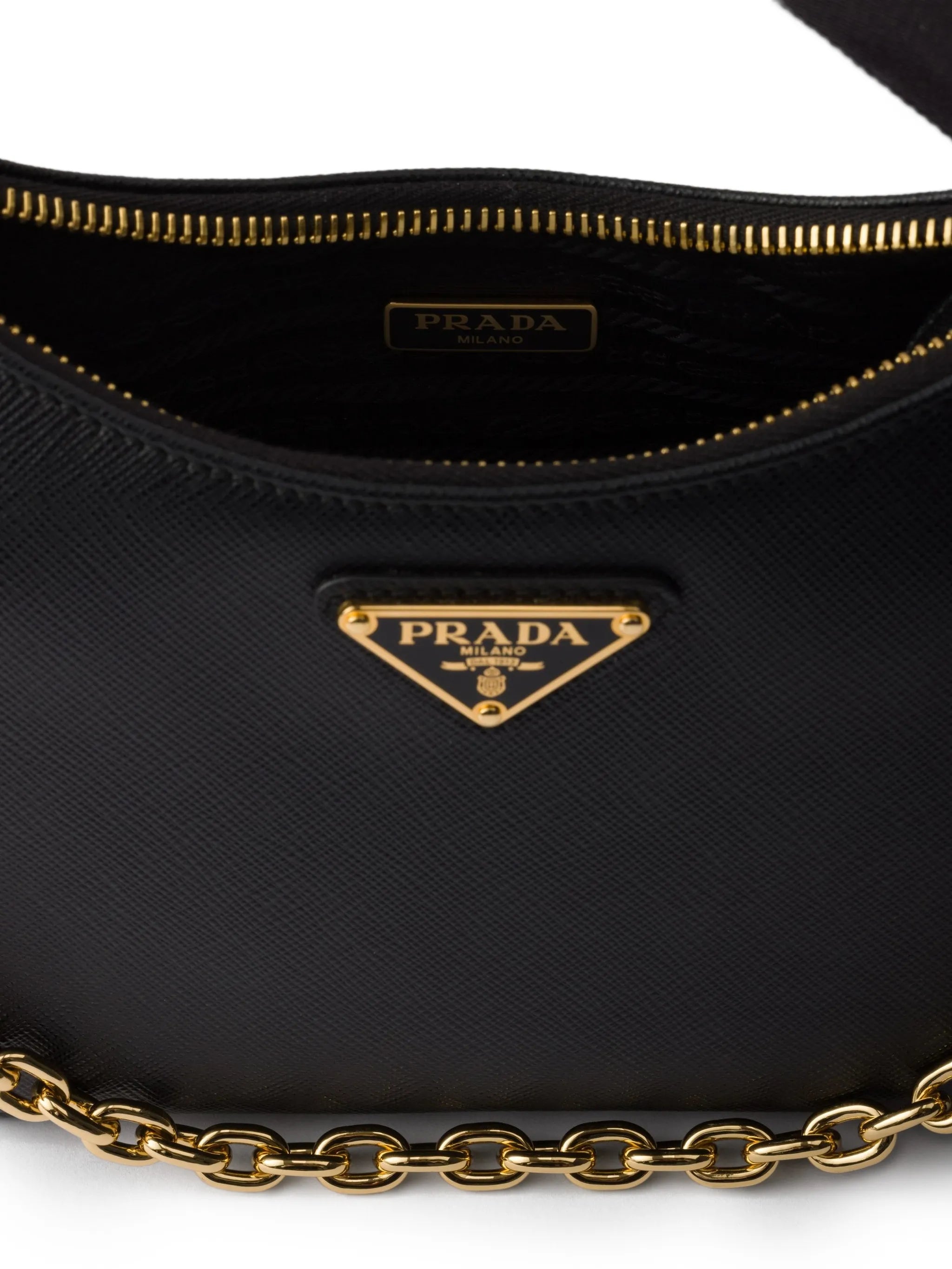 Re-Edition 2005 Saffiano leather shoulder bag