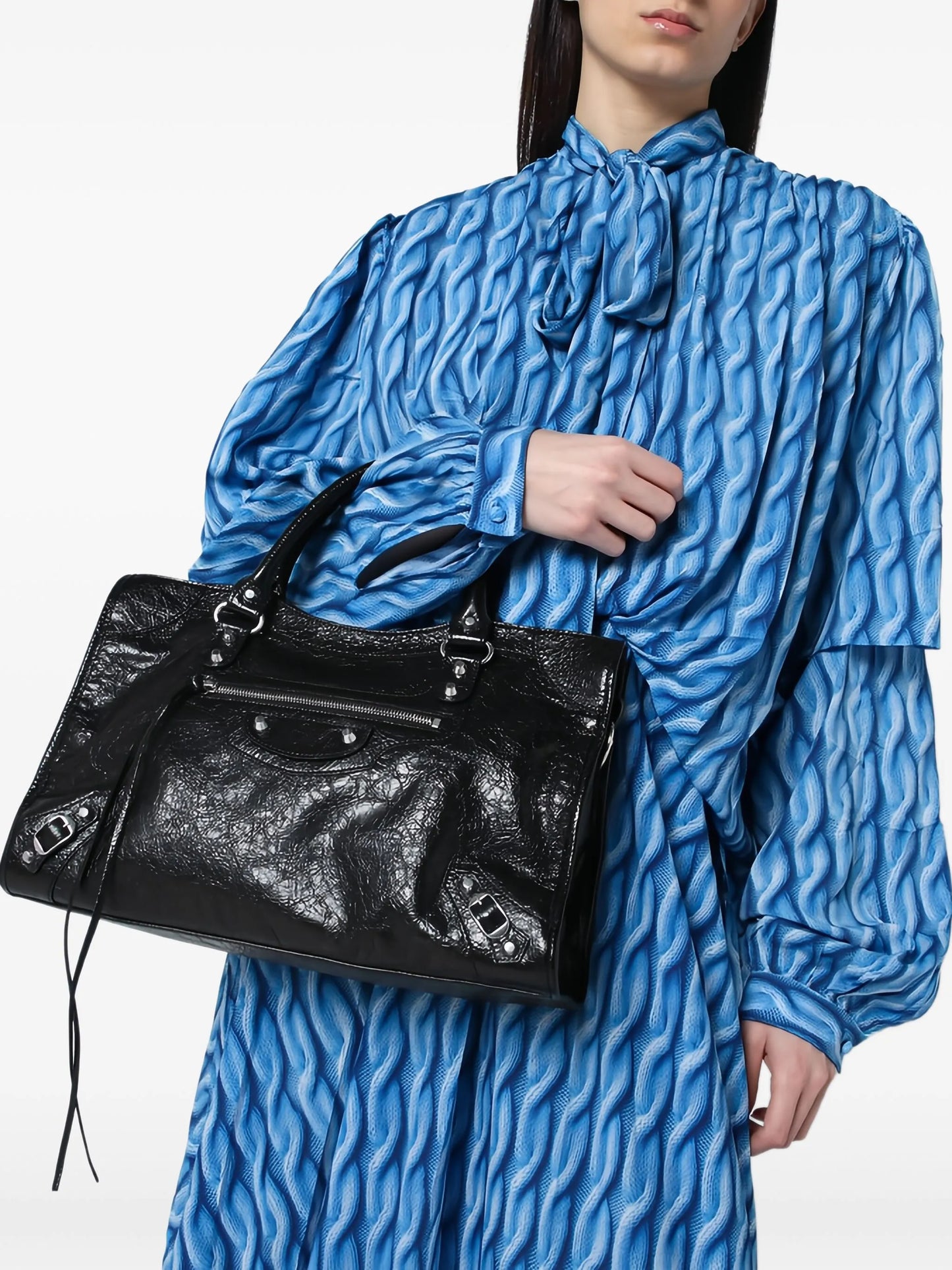 Le City leather shoulder bag