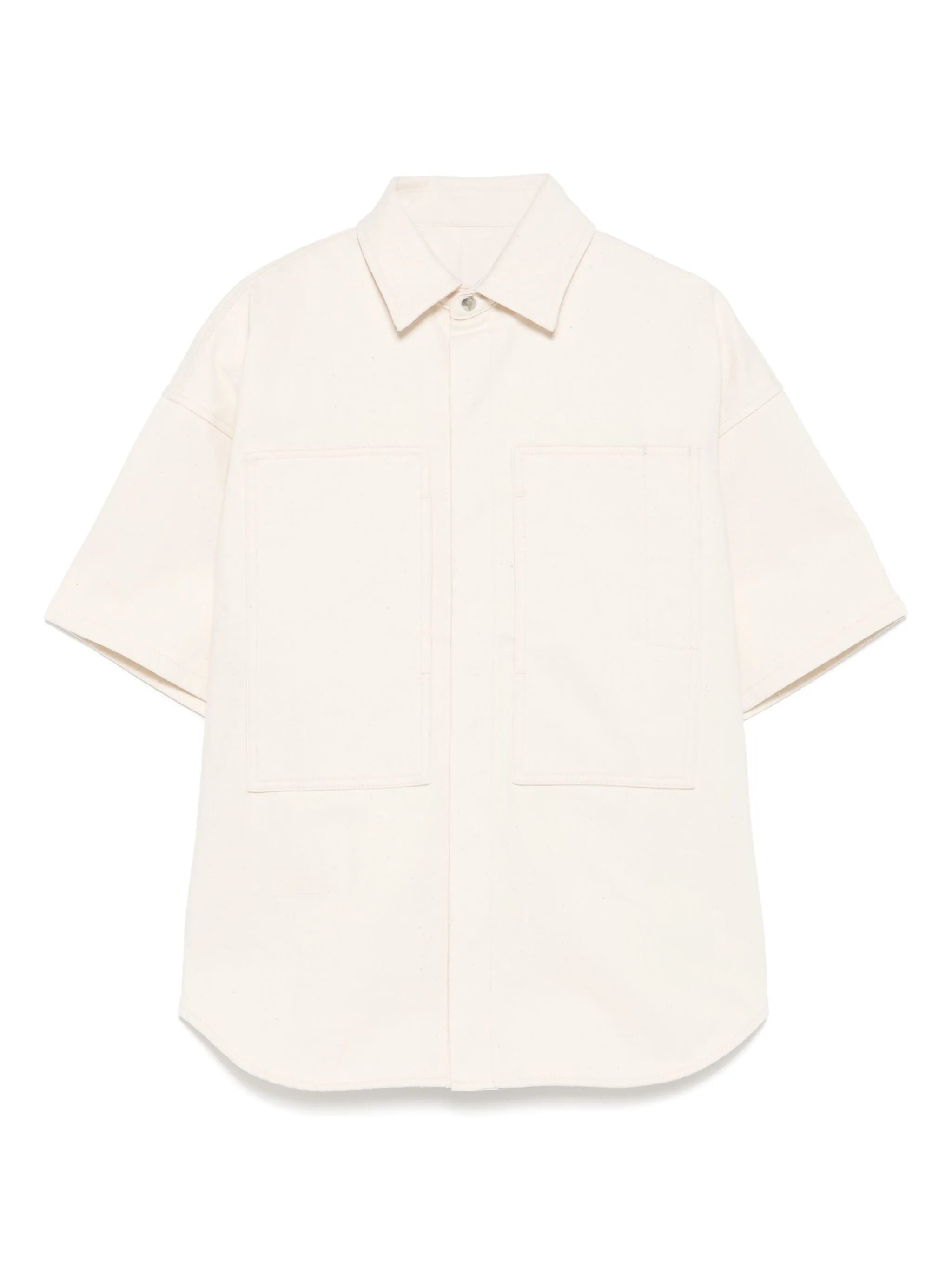 twill-weave shirt