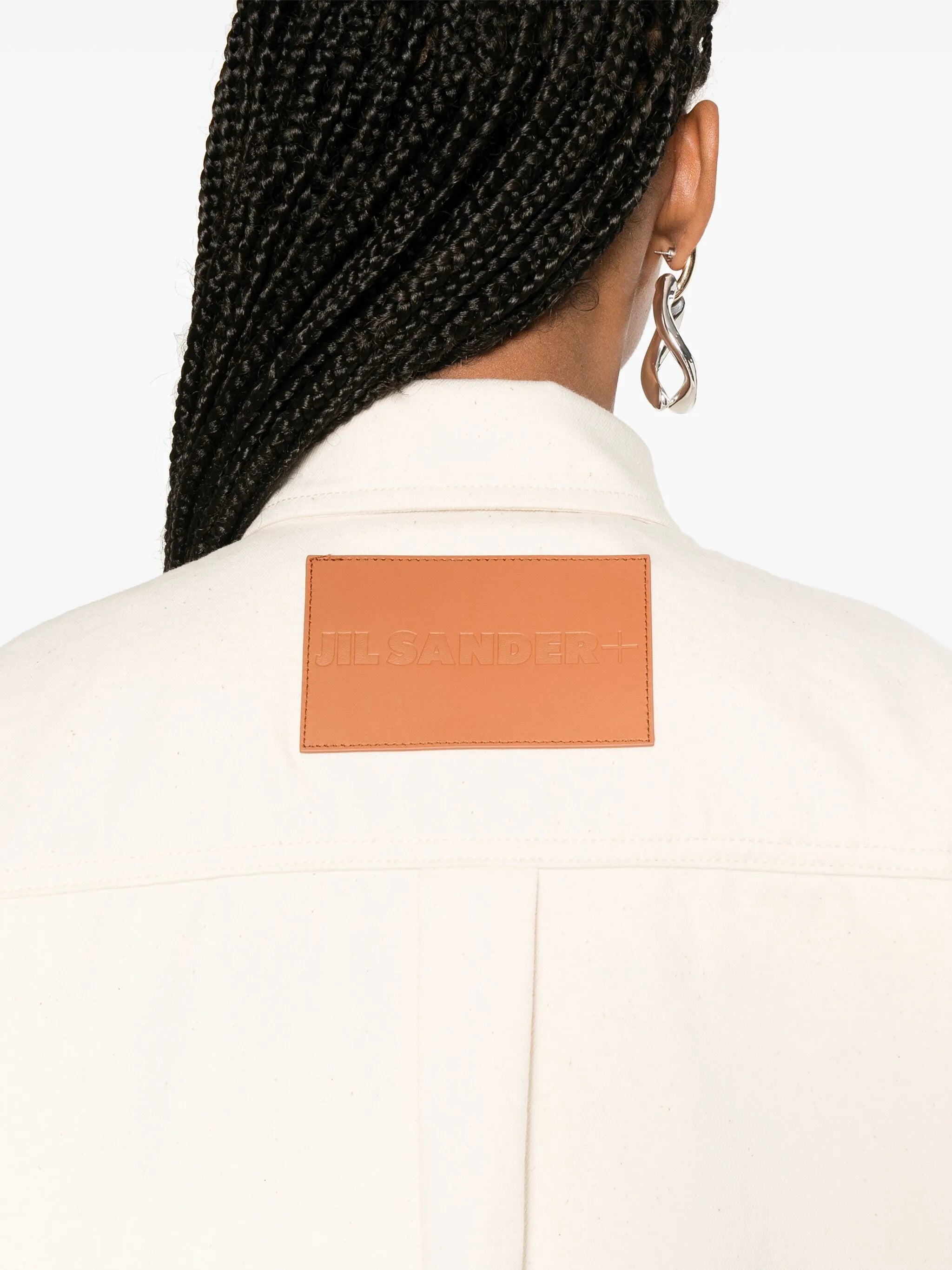 twill-weave shirt