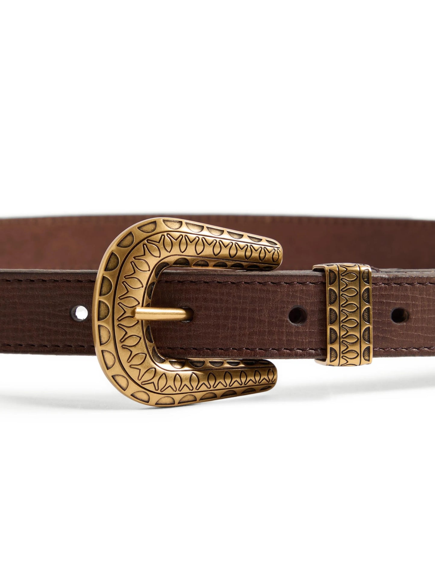 Vlogo signature leather belt