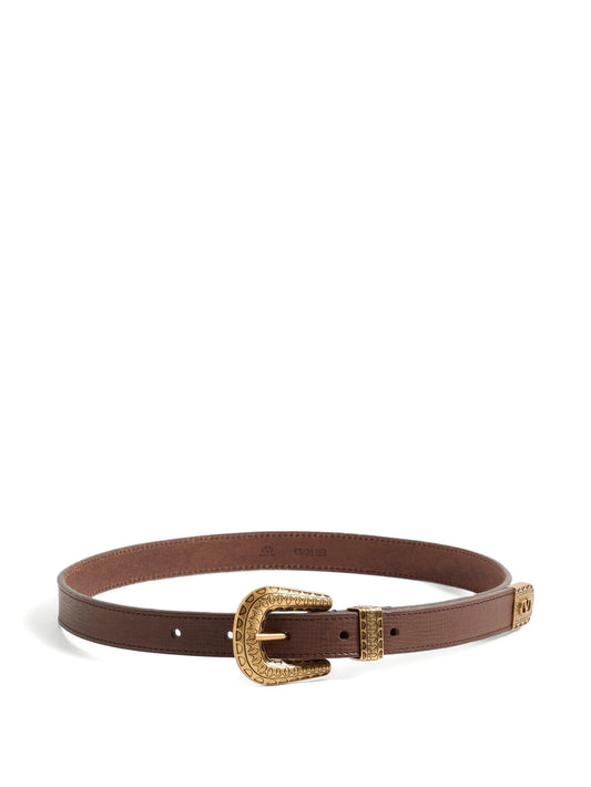 VLogo Signature calfskin belt 20mm