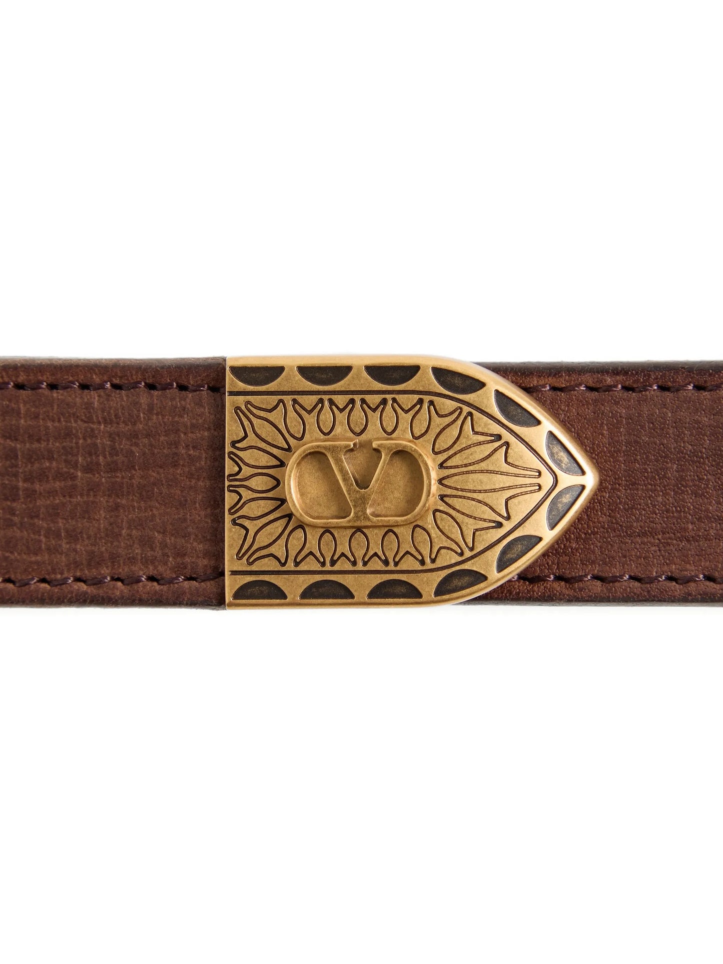 VLogo Signature calfskin belt 20mm