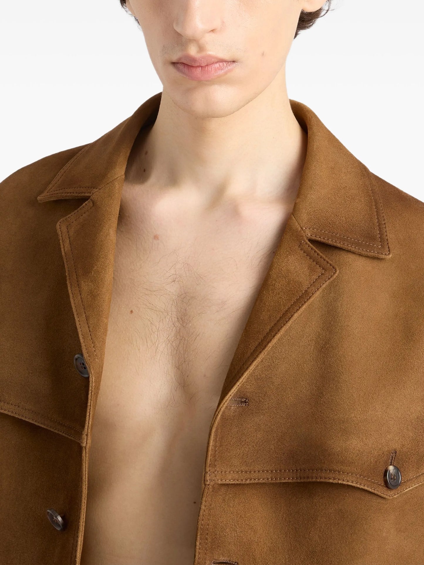 suede blazer