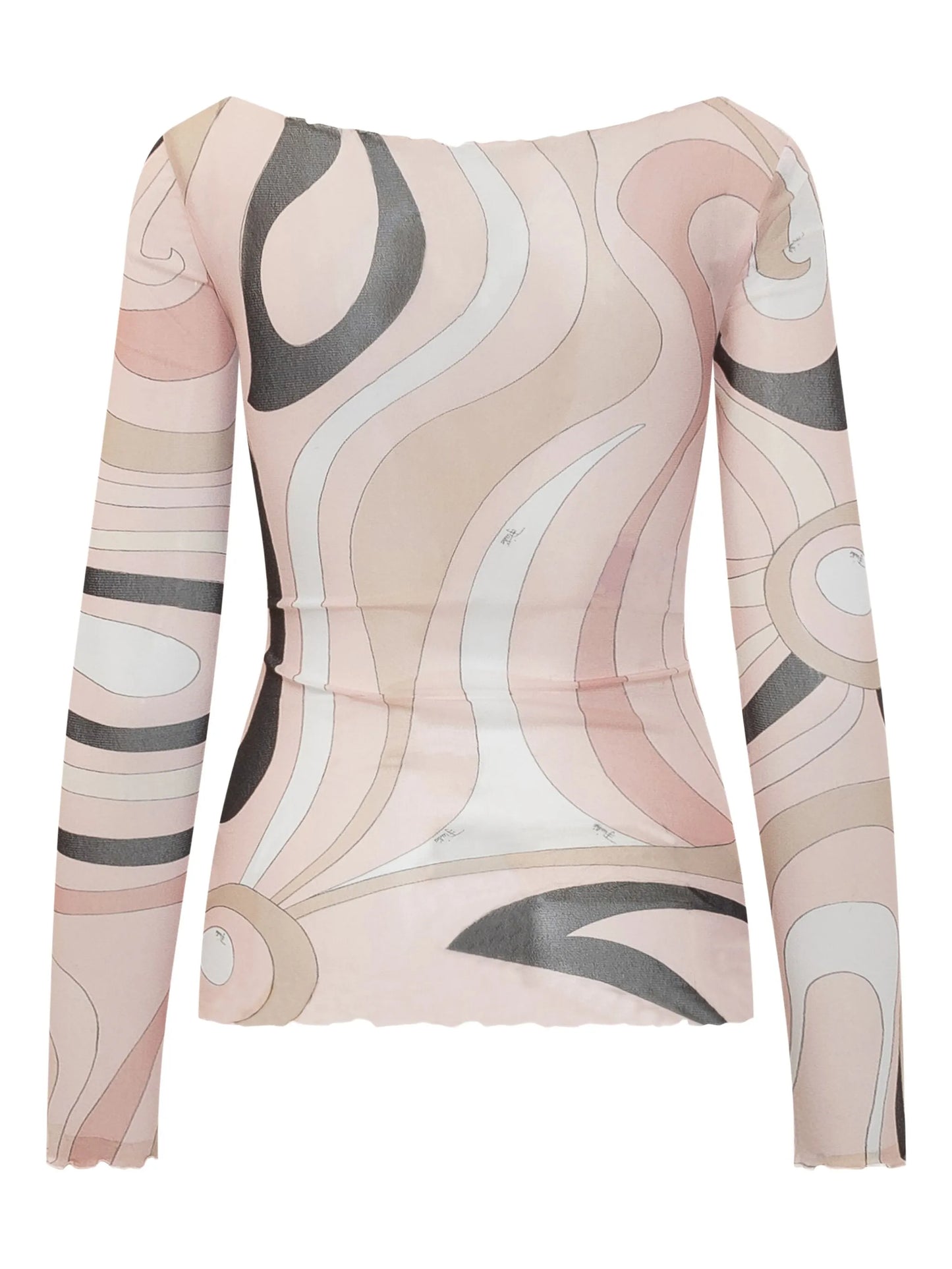 Marmo-print top