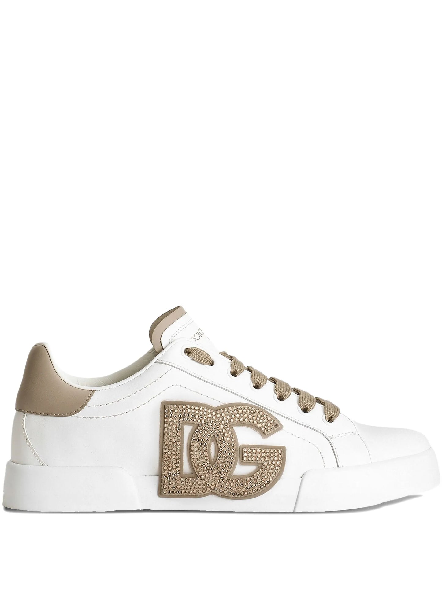 Portofino logo-embellished low-top sneakers