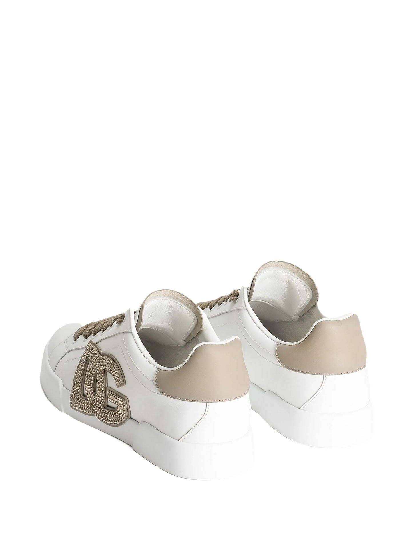 Portofino logo-embellished low-top sneakers