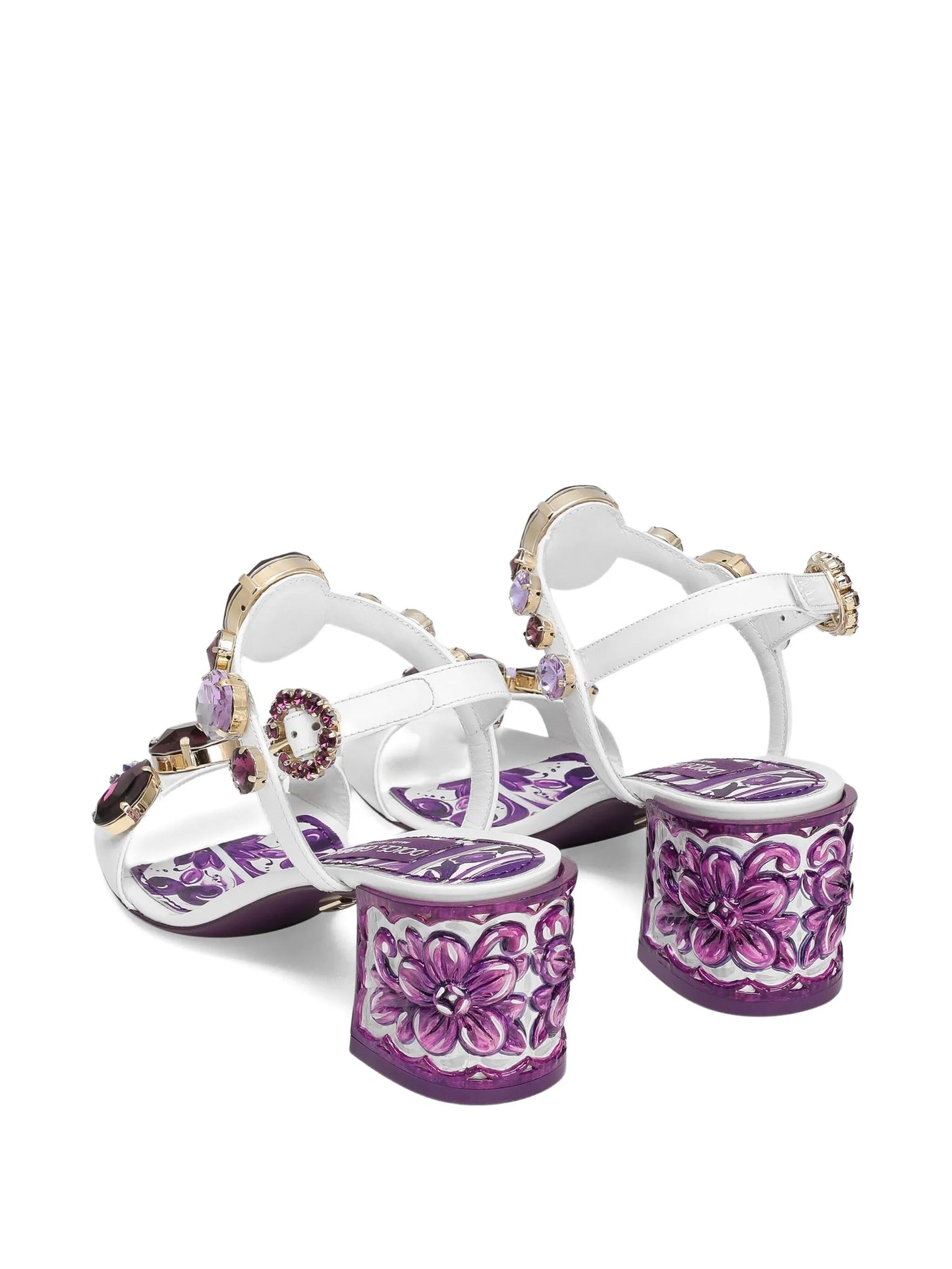 60mm Keira leather sandals