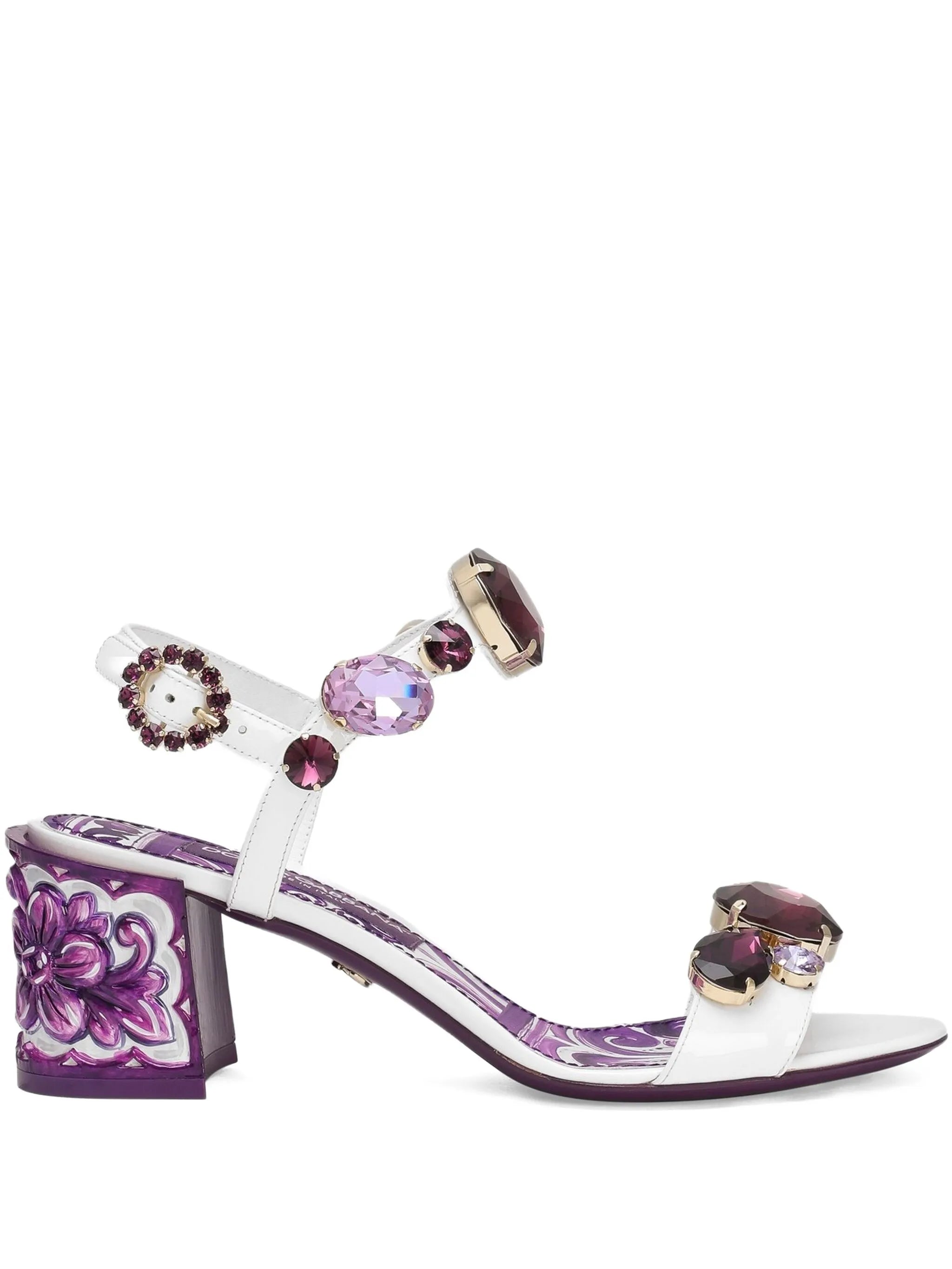 60mm Keira leather sandals