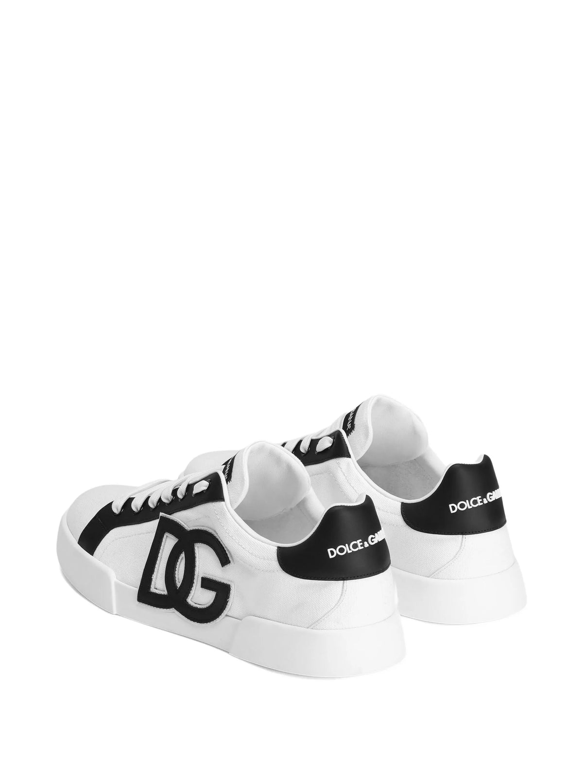 Portofino light strobel sneakers in canvas and calfskin