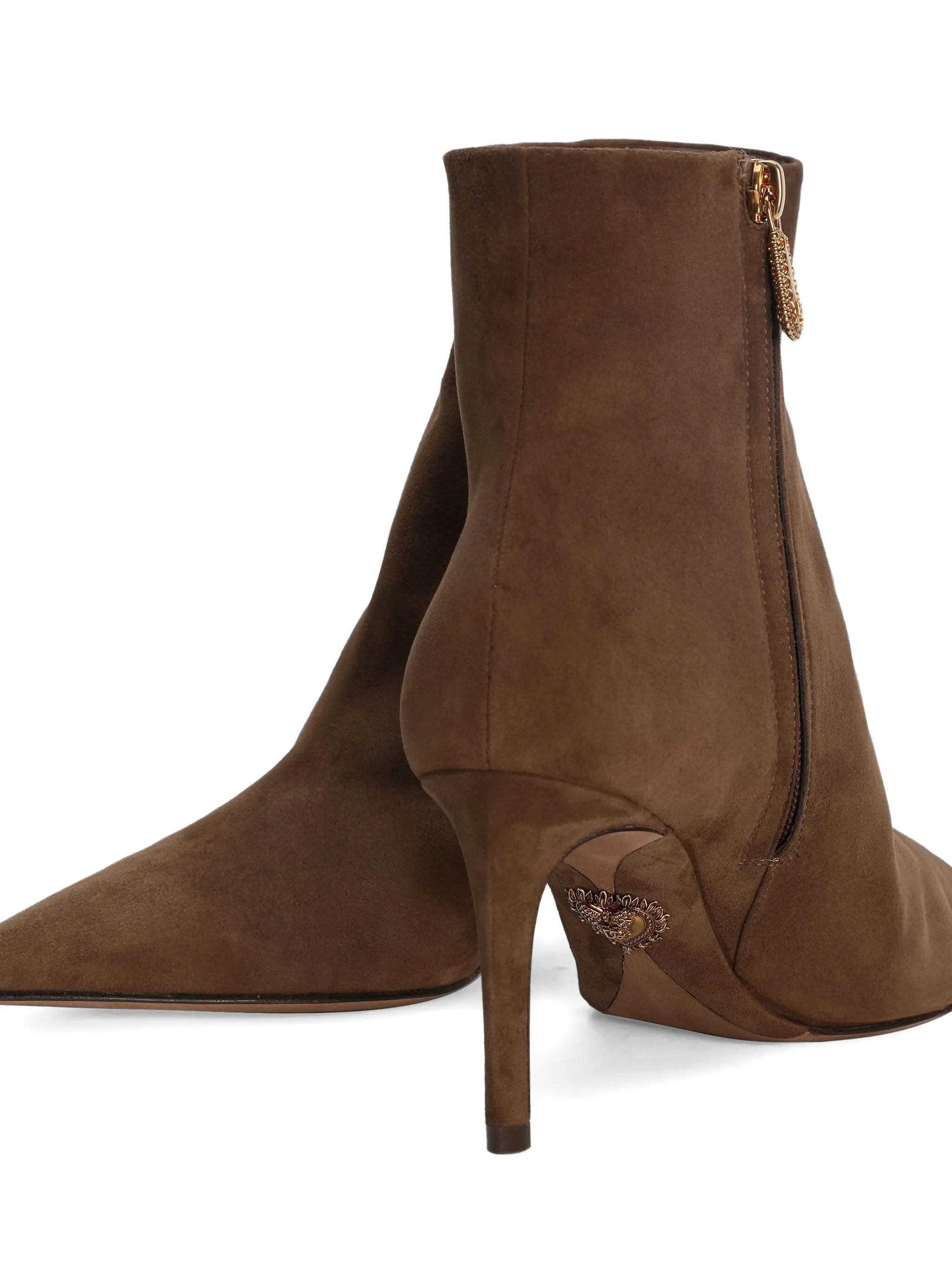 75mm Devotion pointed-toe ankle boots