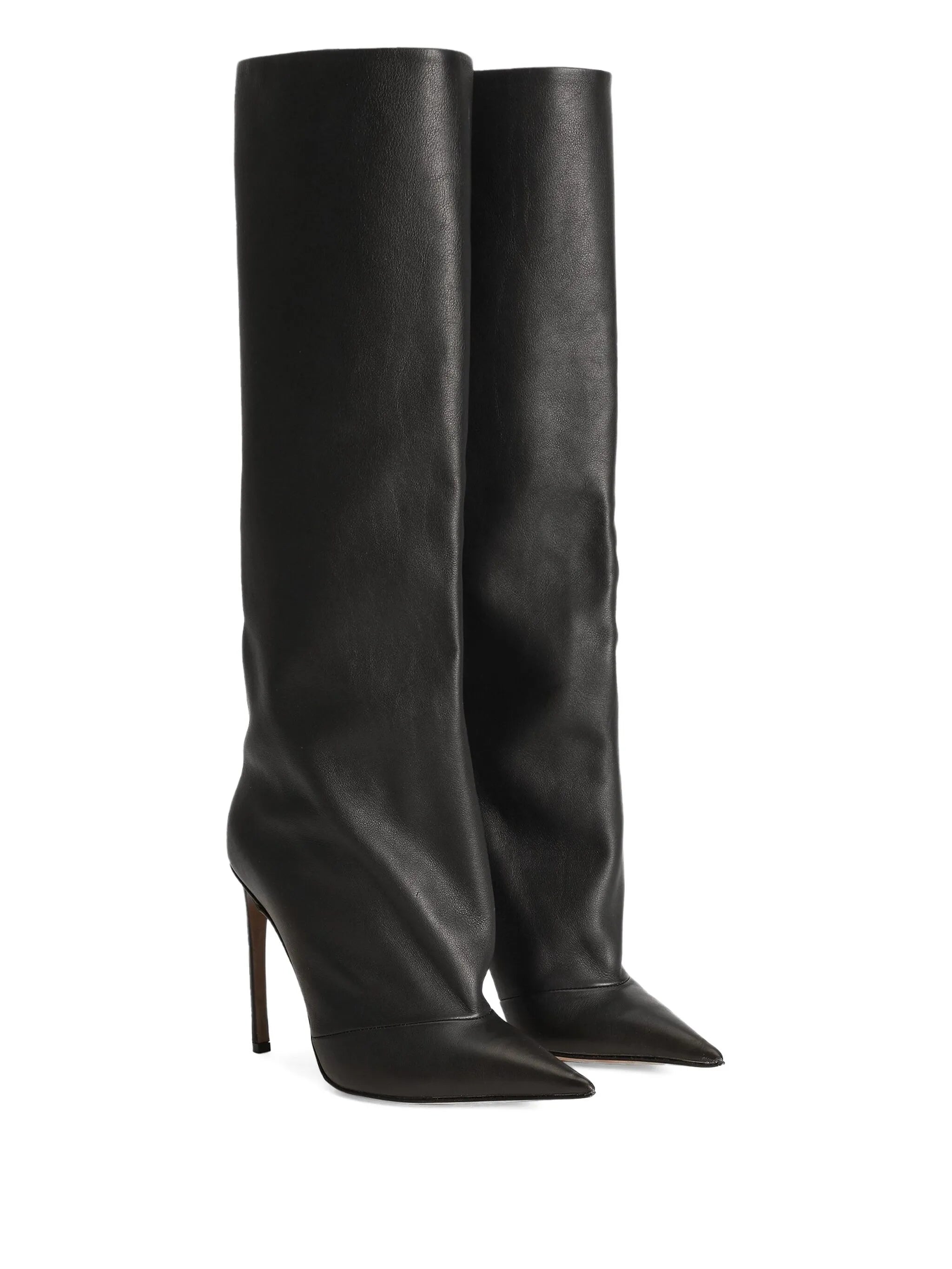 105mm Devotion knee-high pointed-toe boots