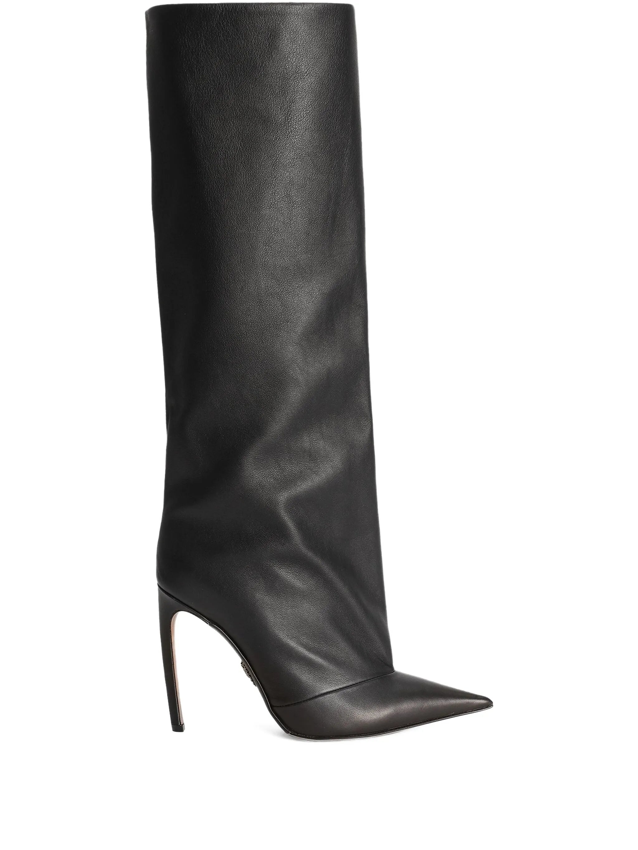 105mm Devotion knee-high pointed-toe boots