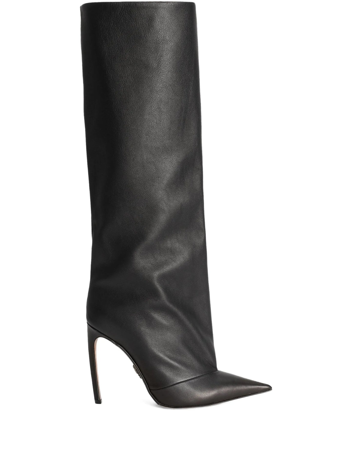 105mm Devotion knee-high pointed-toe boots