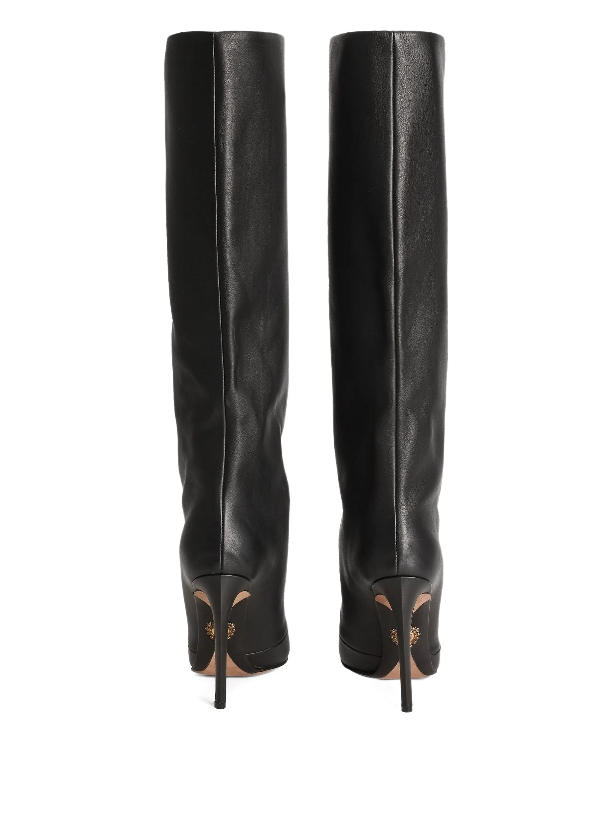 105mm Devotion knee-high pointed-toe boots