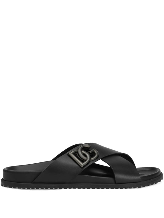 DG logo sandals