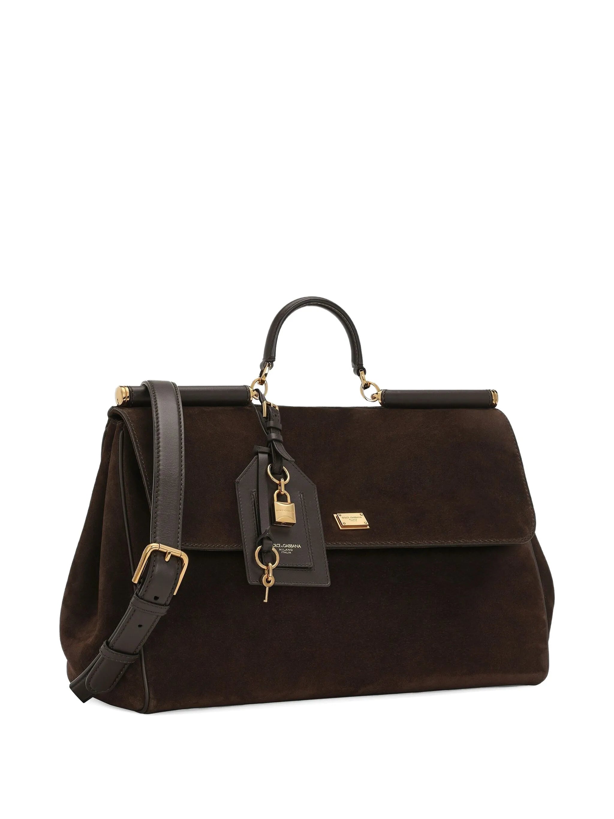 Sicily suede tote bag