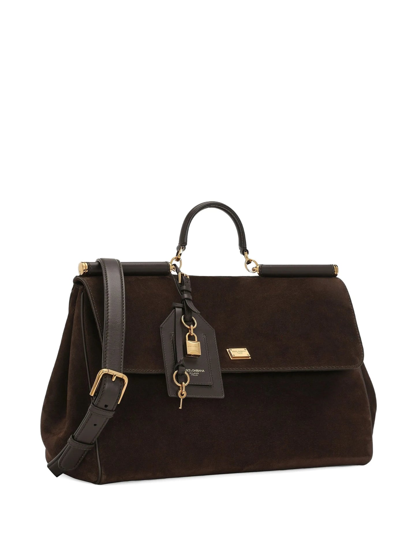 Sicily suede tote bag