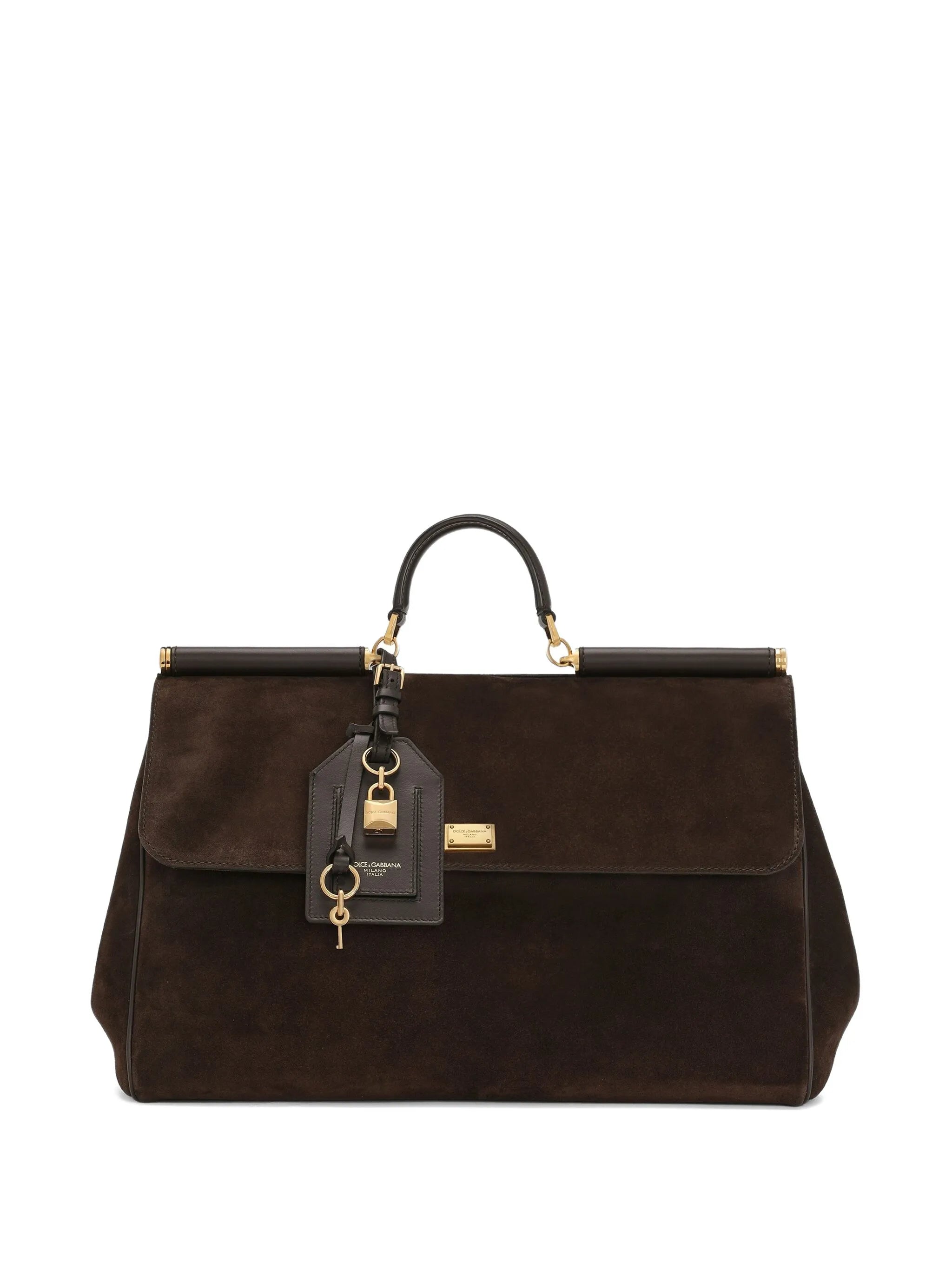 My Sicily suede tote bag