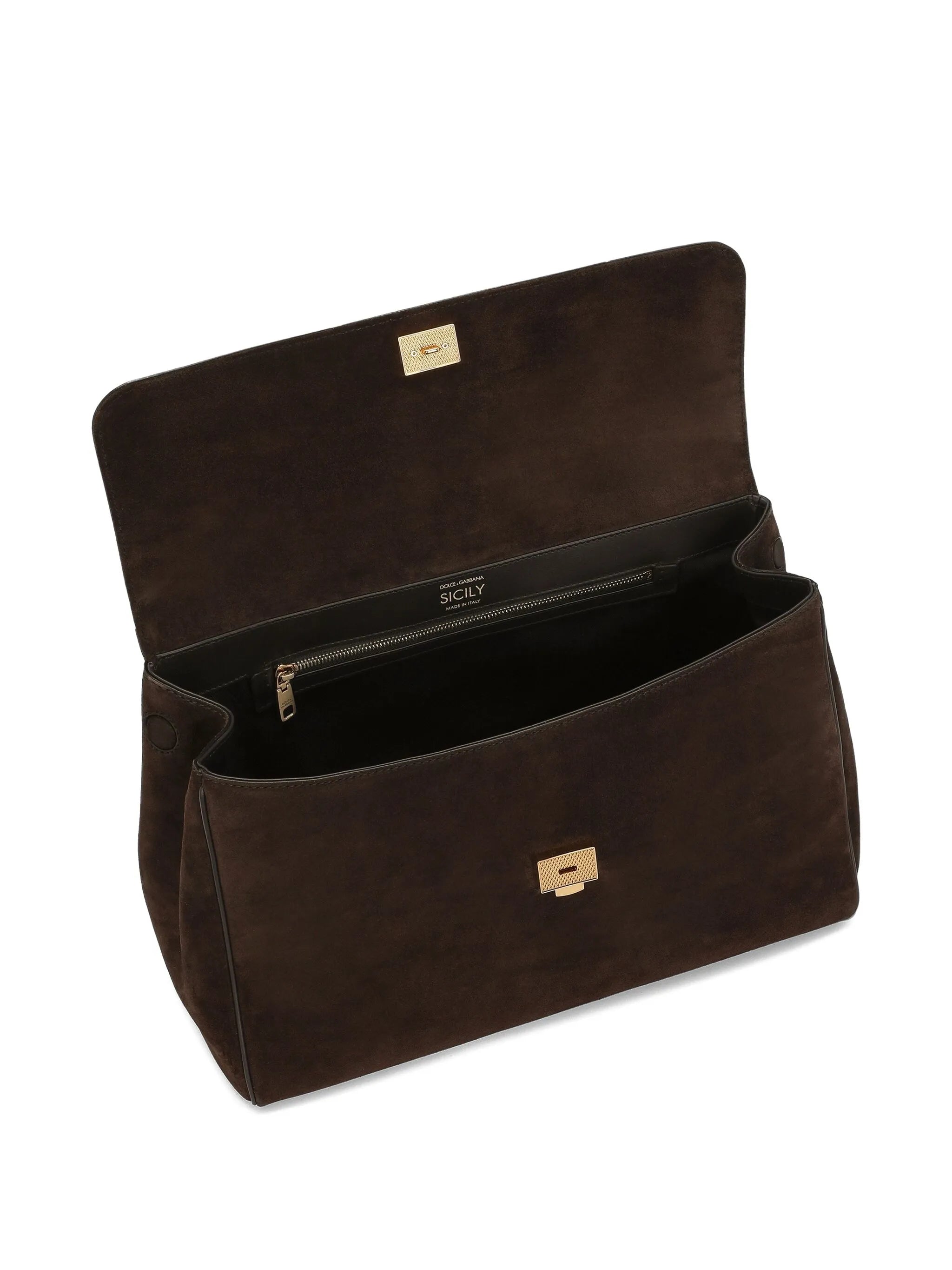 Sicily suede tote bag