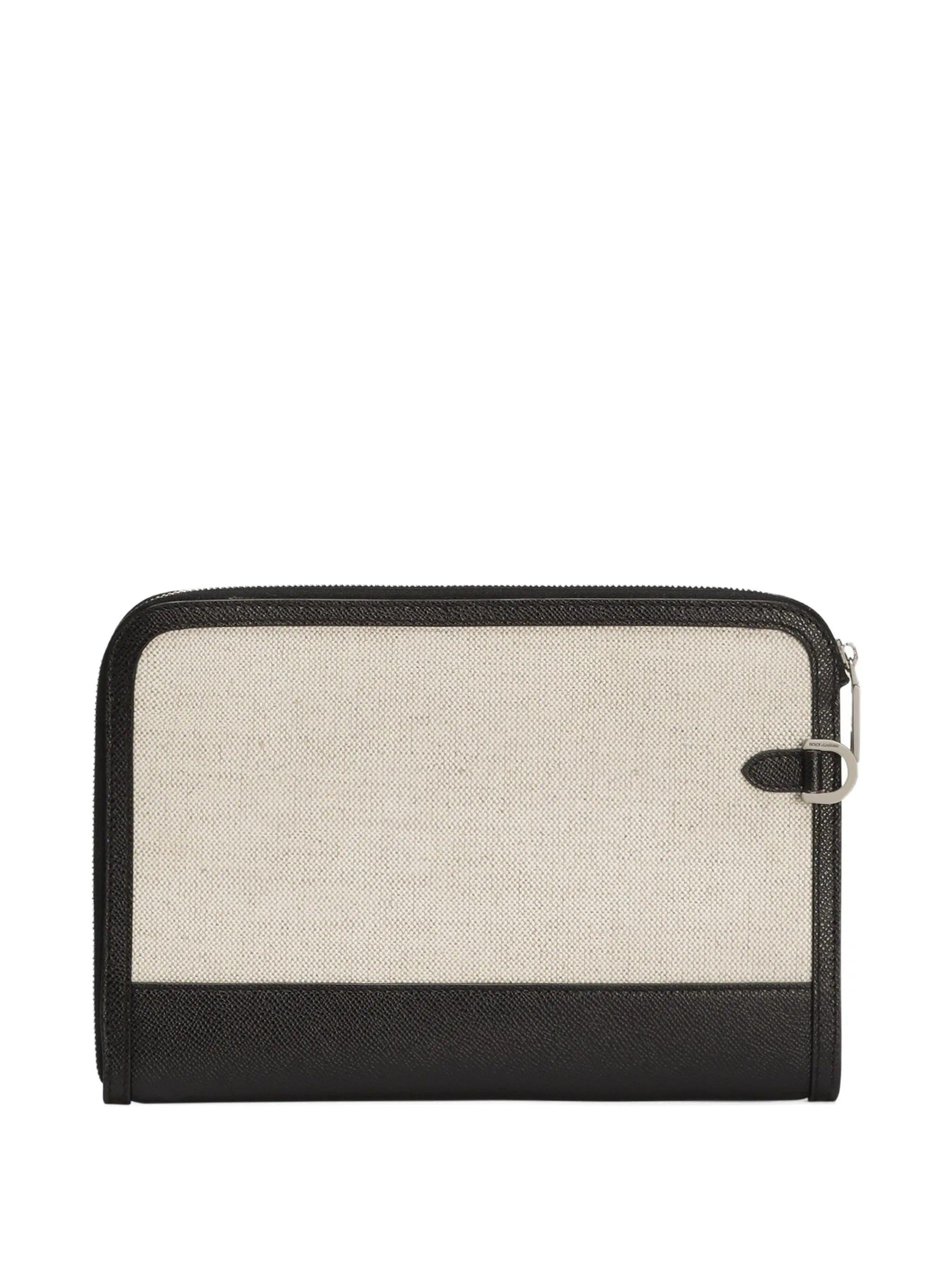 canvas clutch bag