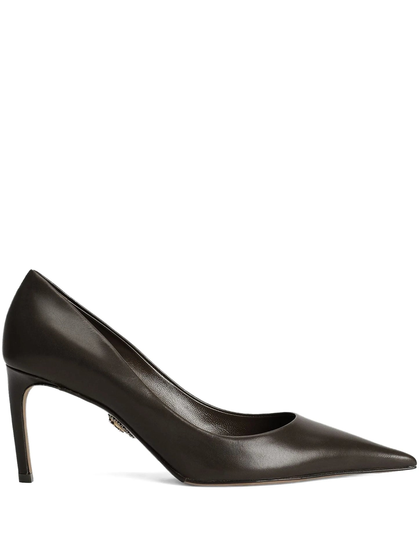 80mm Devotion leather pumps