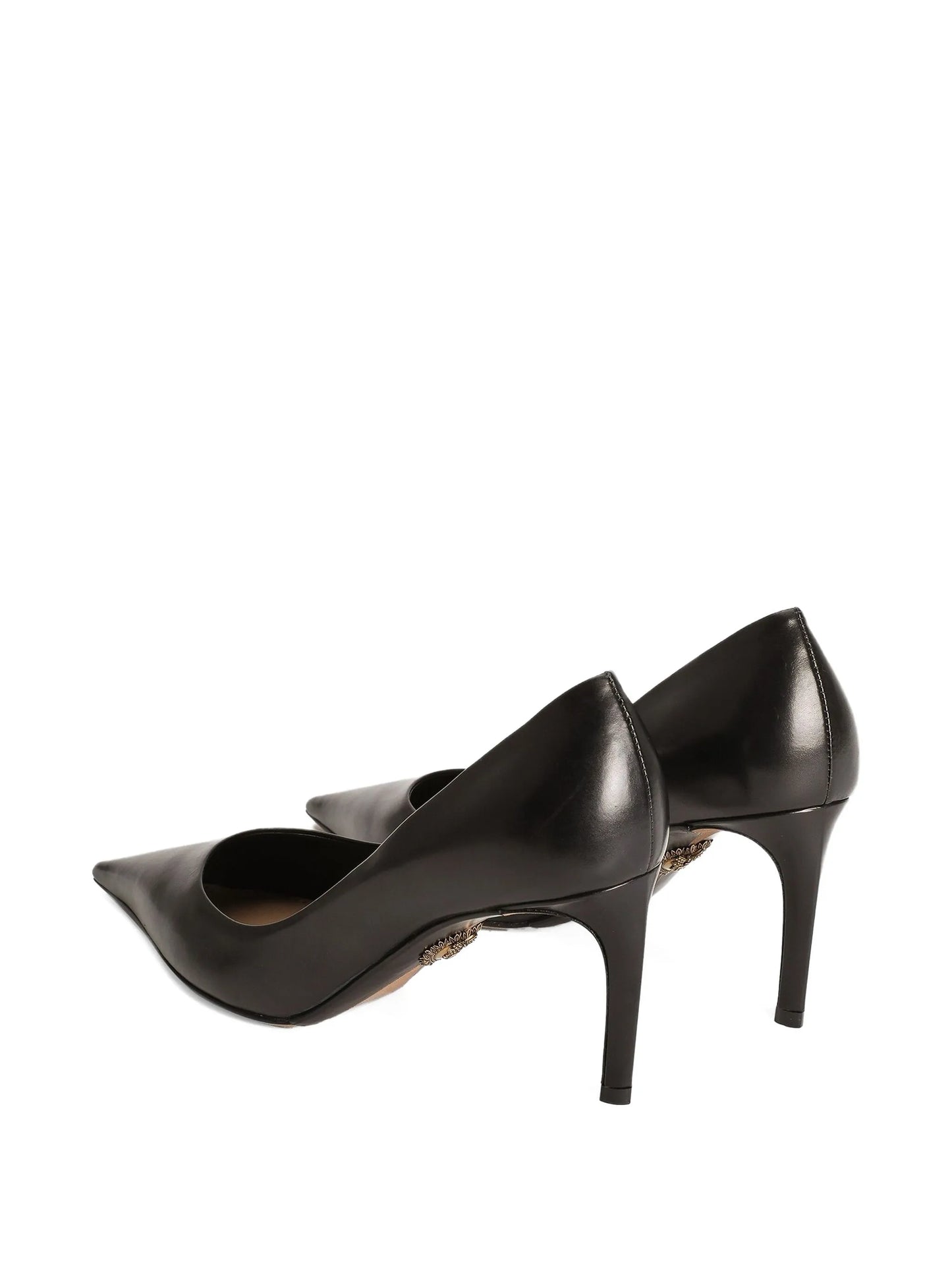 80mm Devotion leather pumps