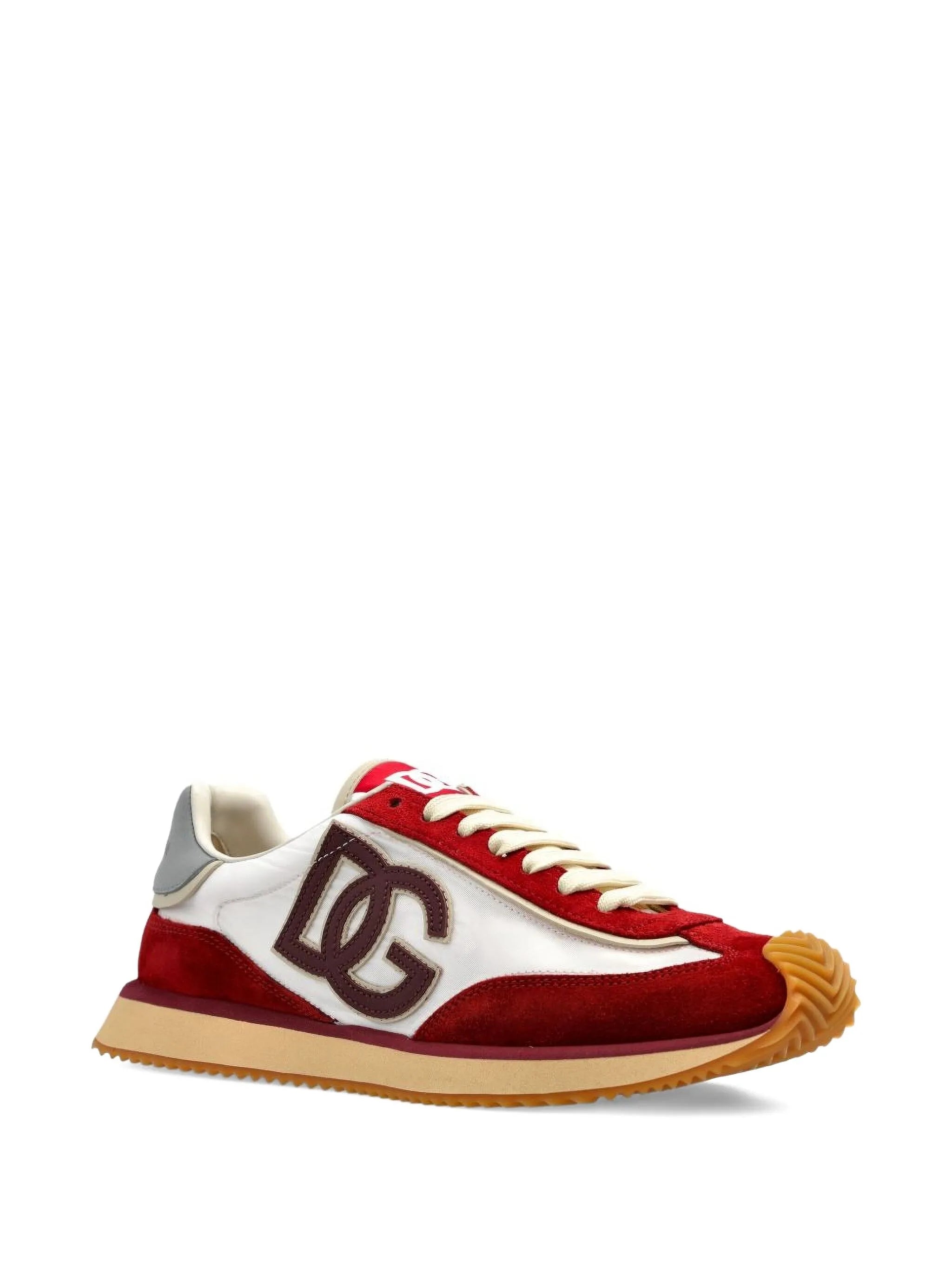 DG logo-patch sneakers