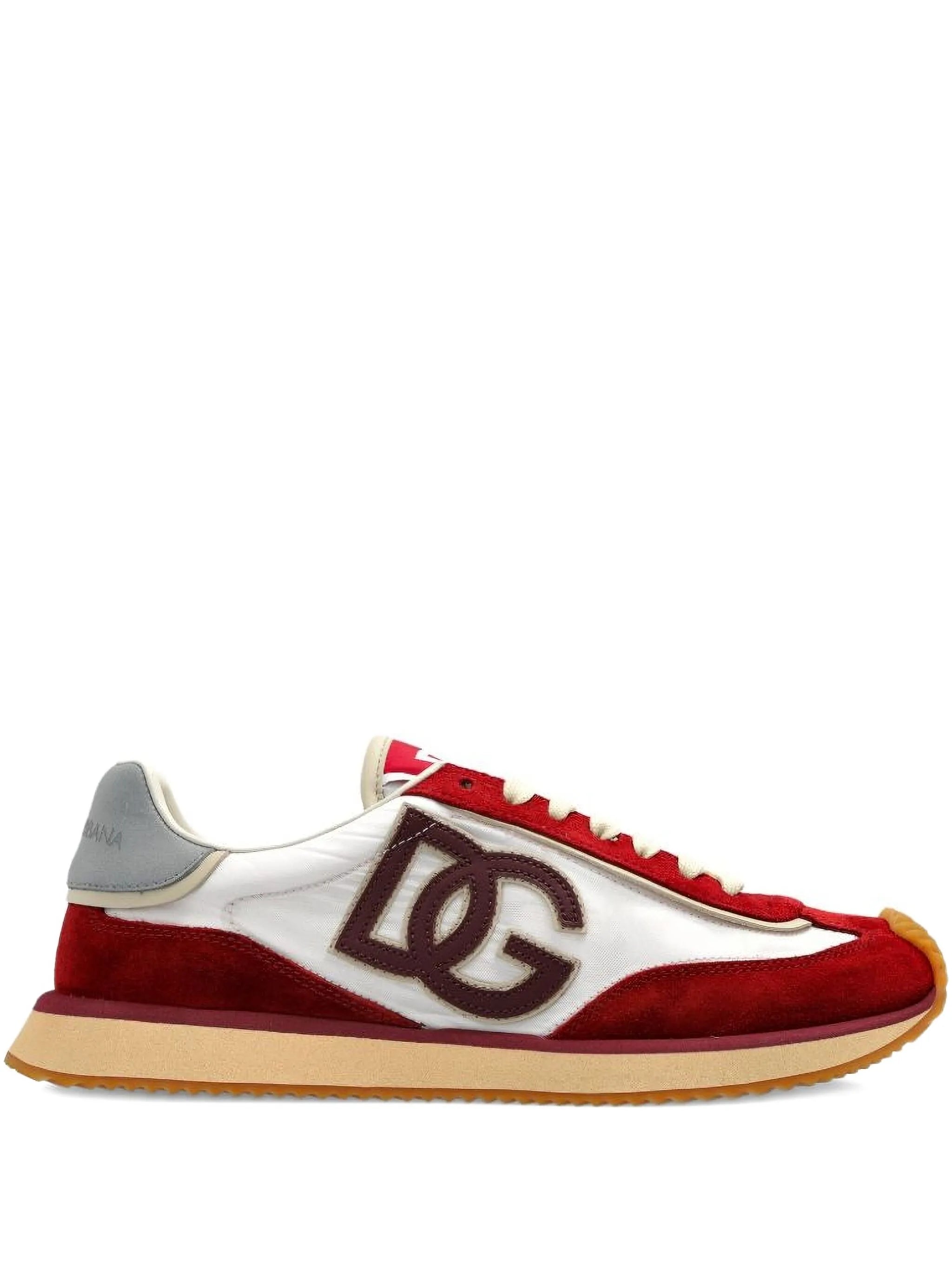 DG logo-patch sneakers