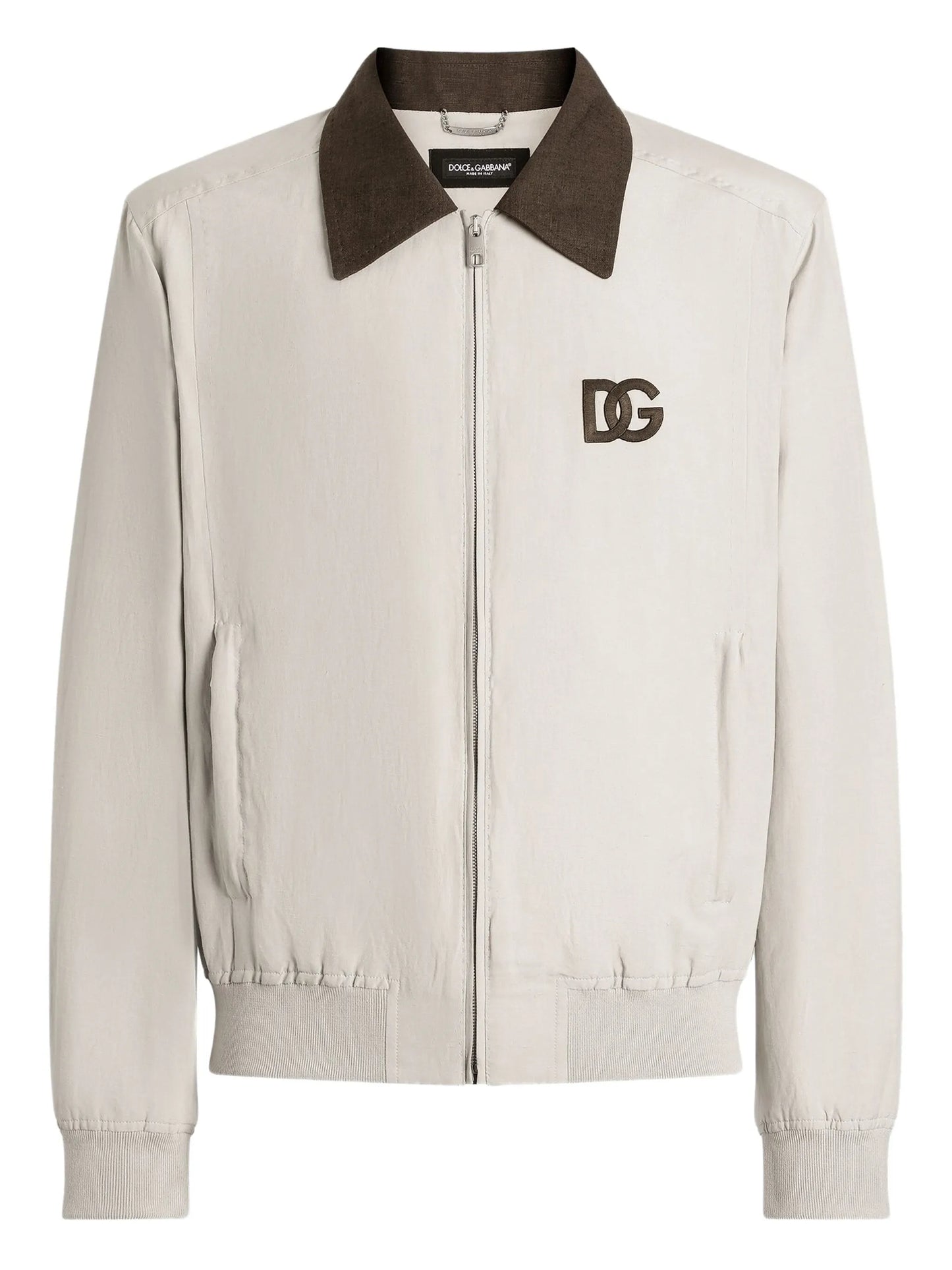 zip-up bomber jacket