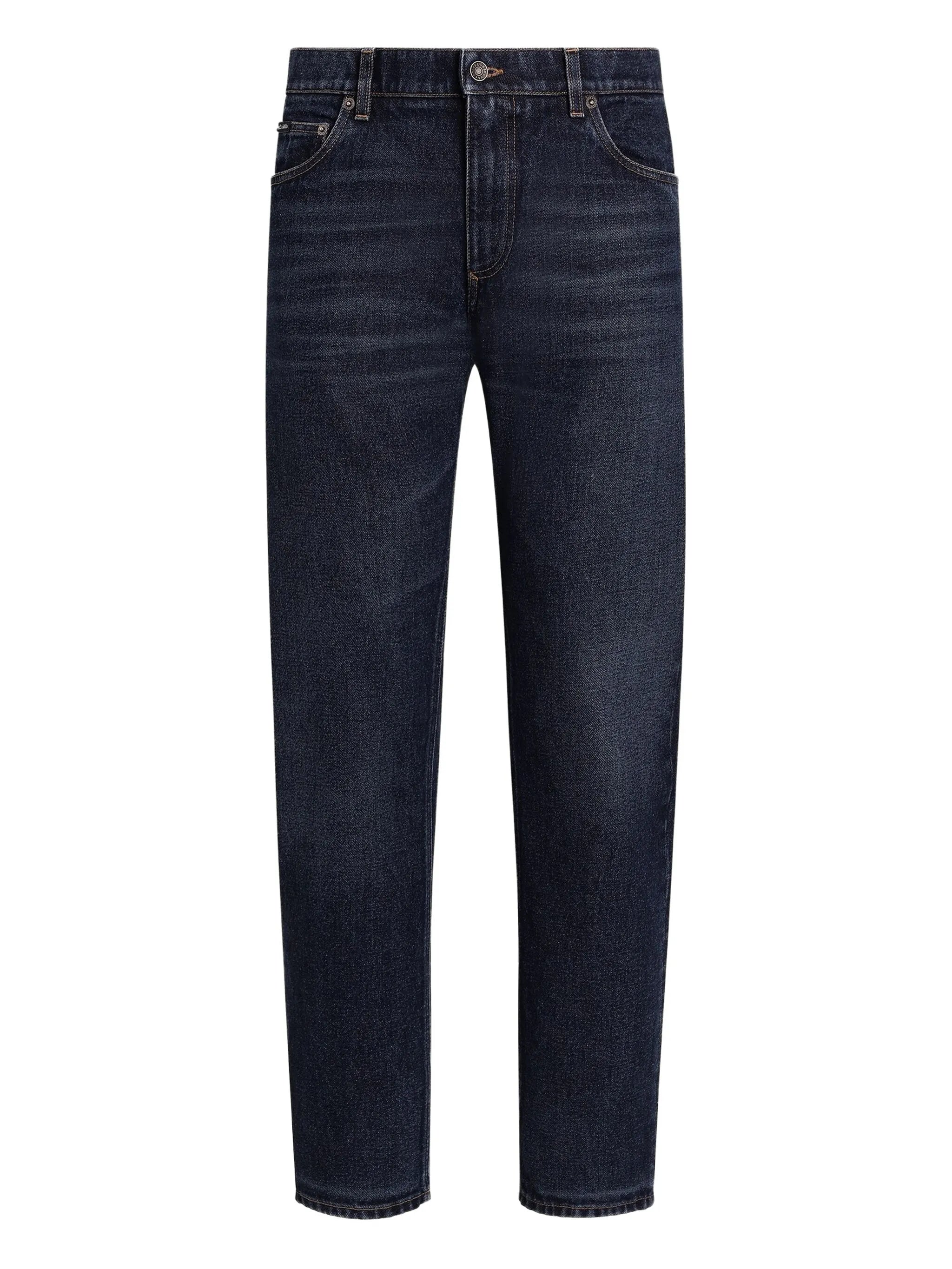 cotton five-pocket jeans