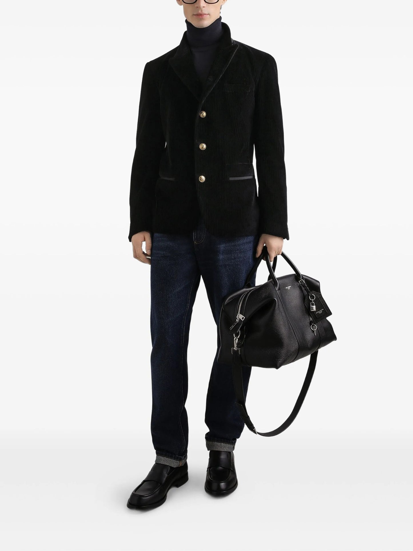 cotton five-pocket jeans