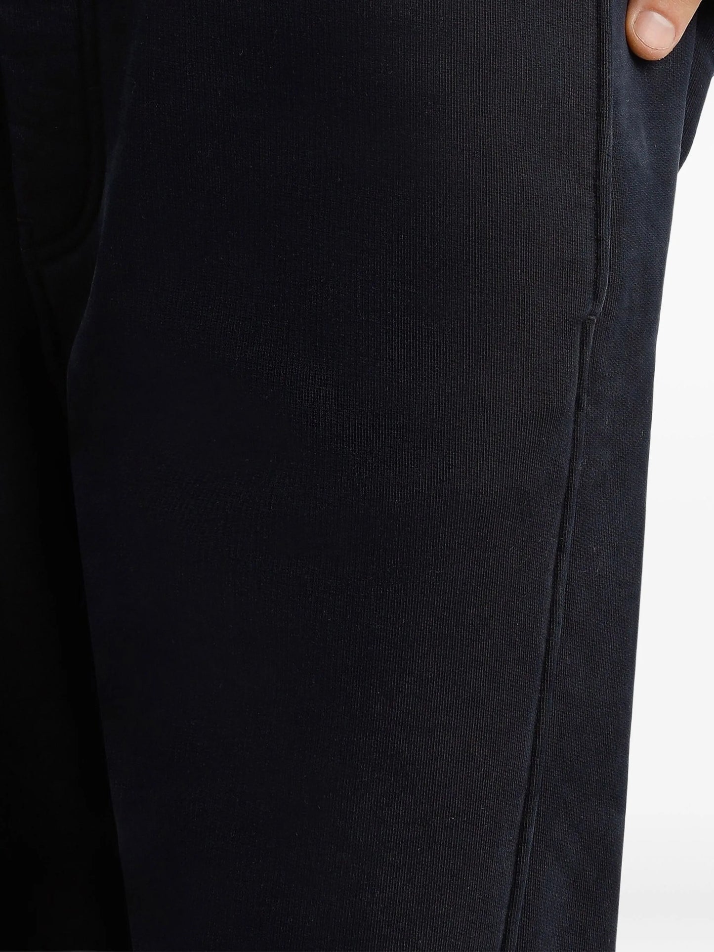 elasticated-waistband panelled track pants