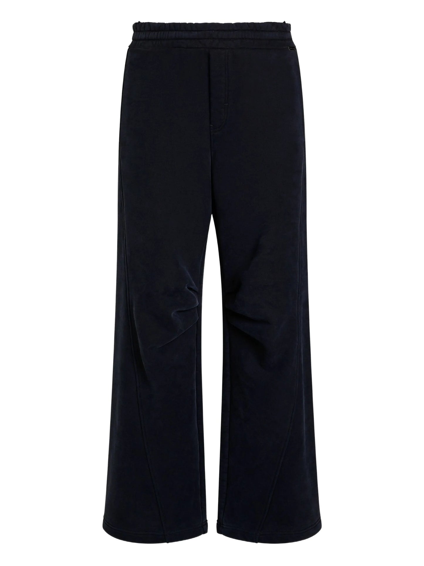 elasticated-waistband panelled track pants