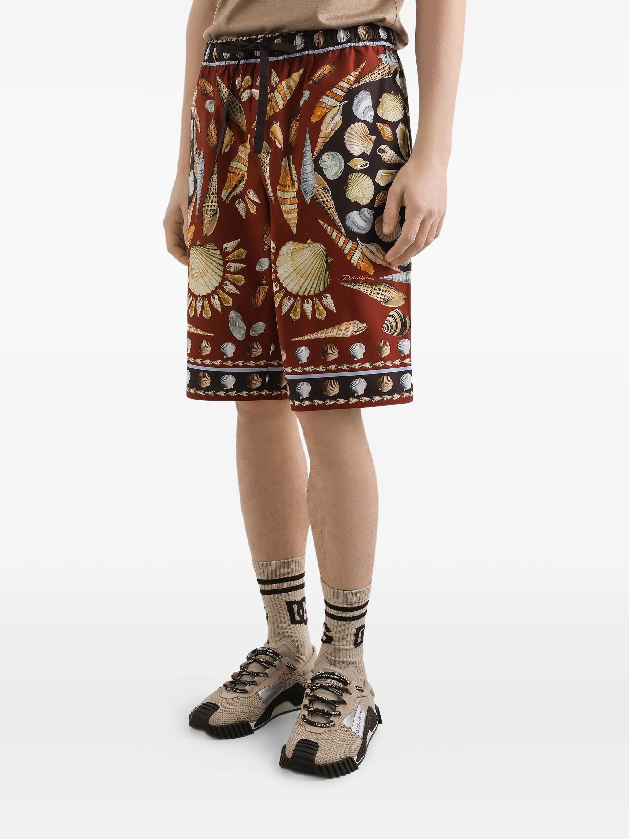 cotton-poplin shorts