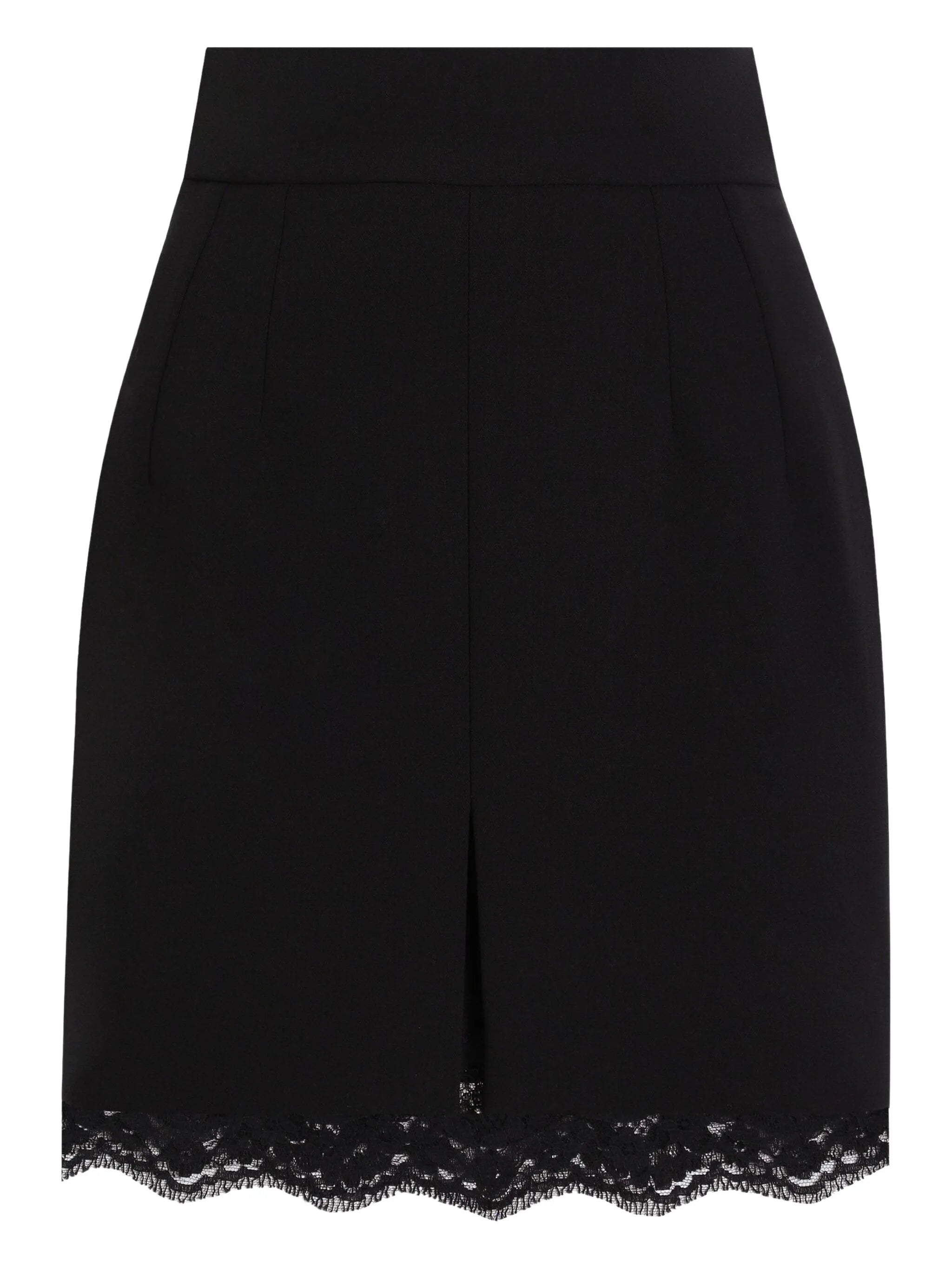 DNA wool mini skirt