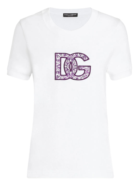 logo-appliqué cotton t-shirt